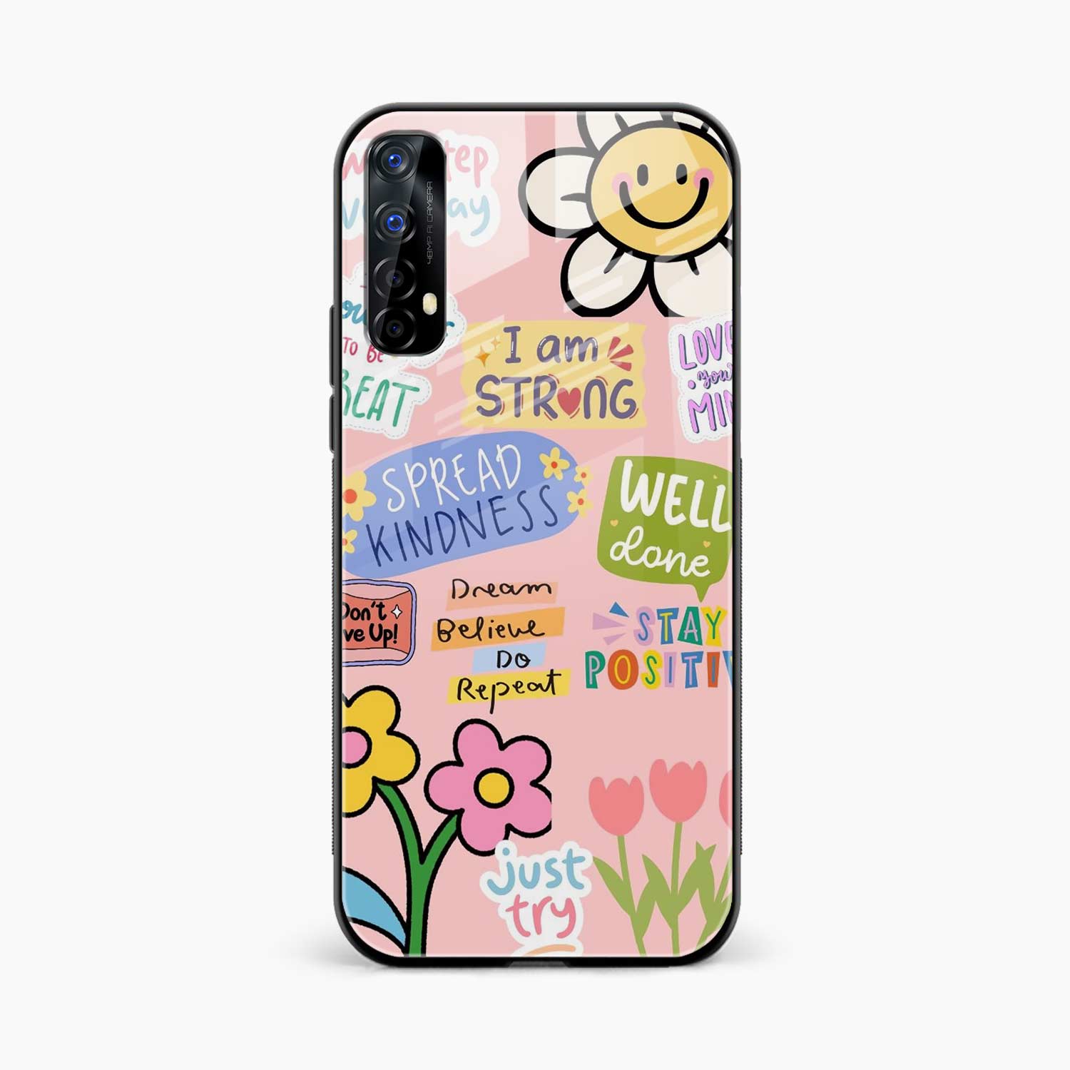Stay Positive Realme Narzo 20 Pro Back Cover