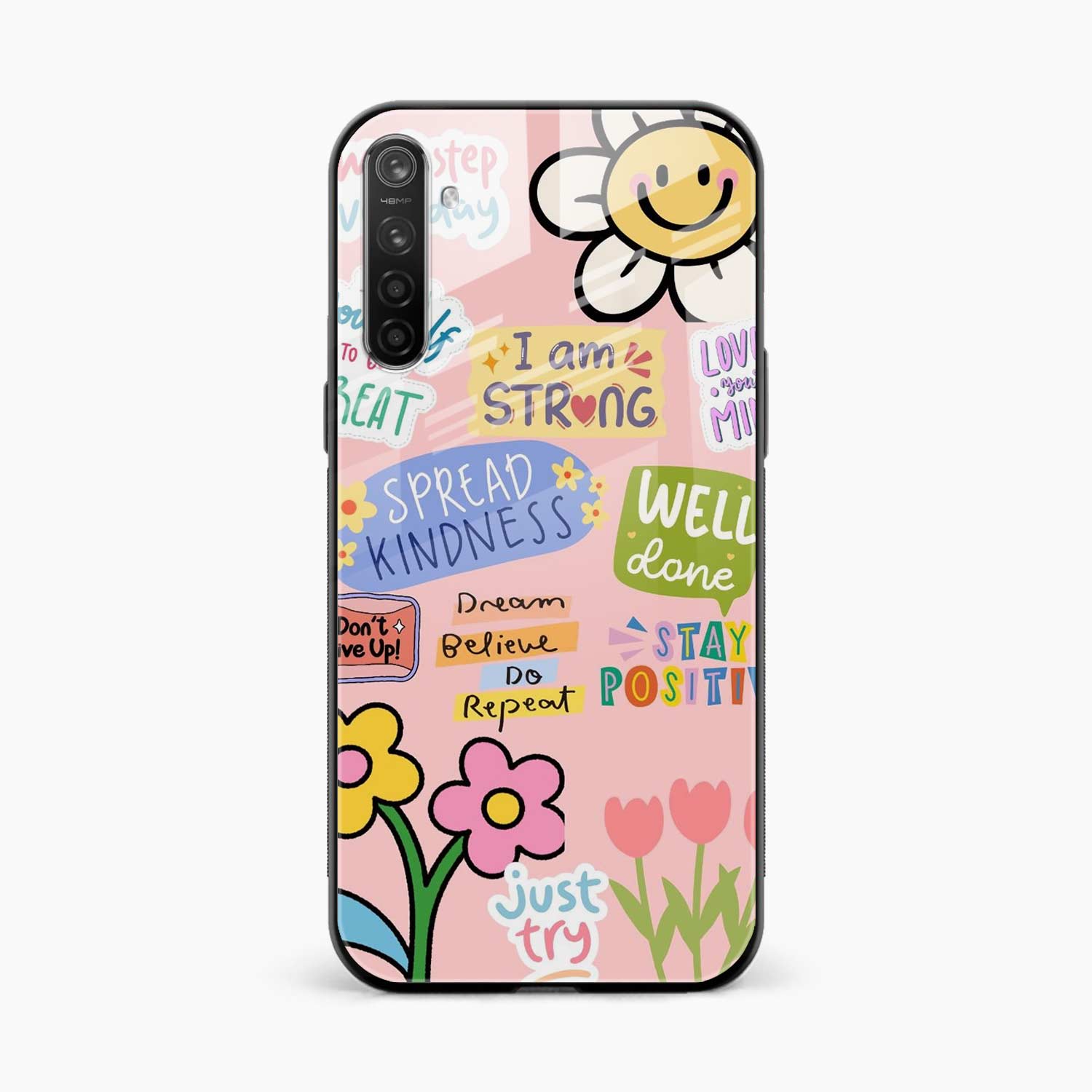 Stay Positive Realme X50 Pro Back Cover