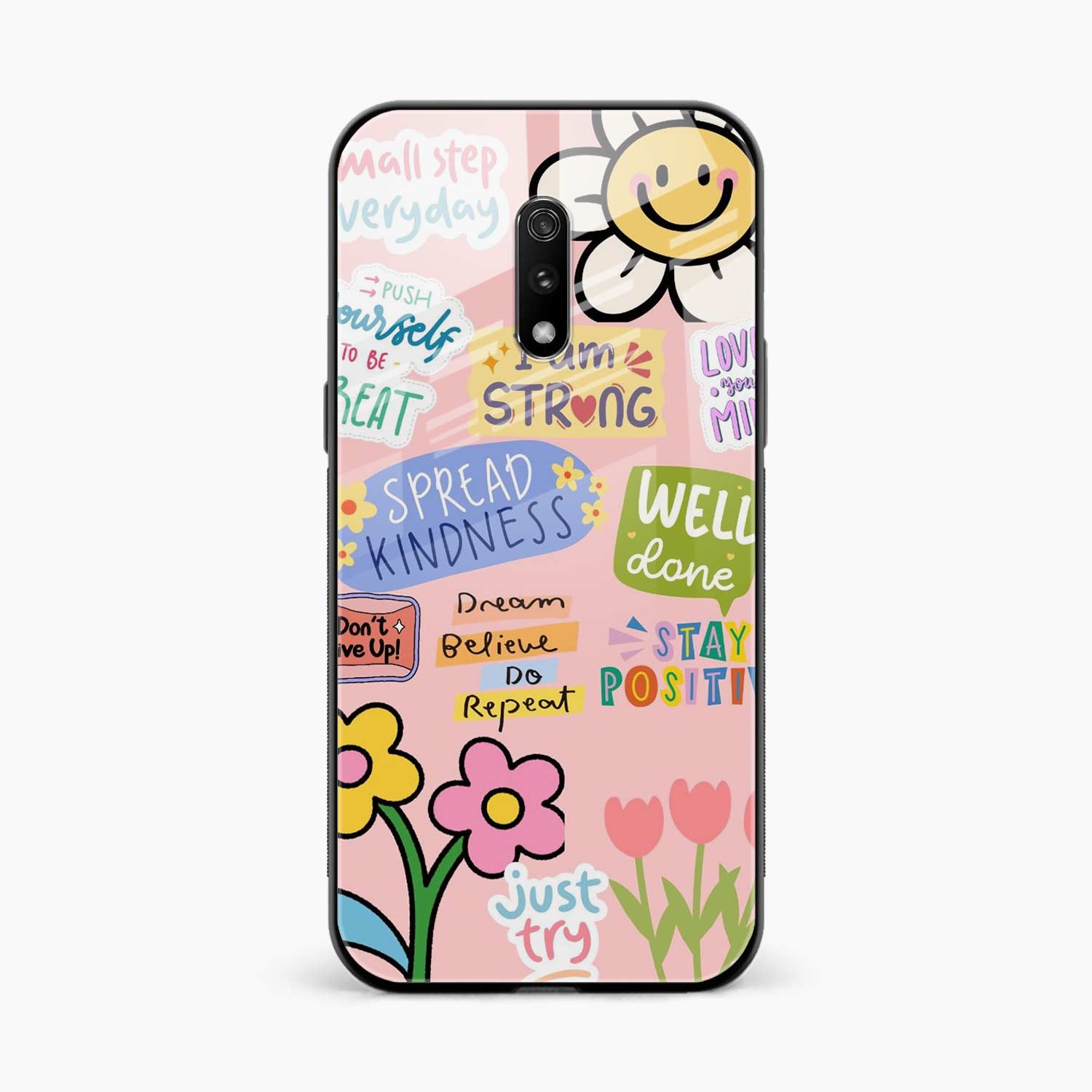 Stay Positive Realme X Back Cover