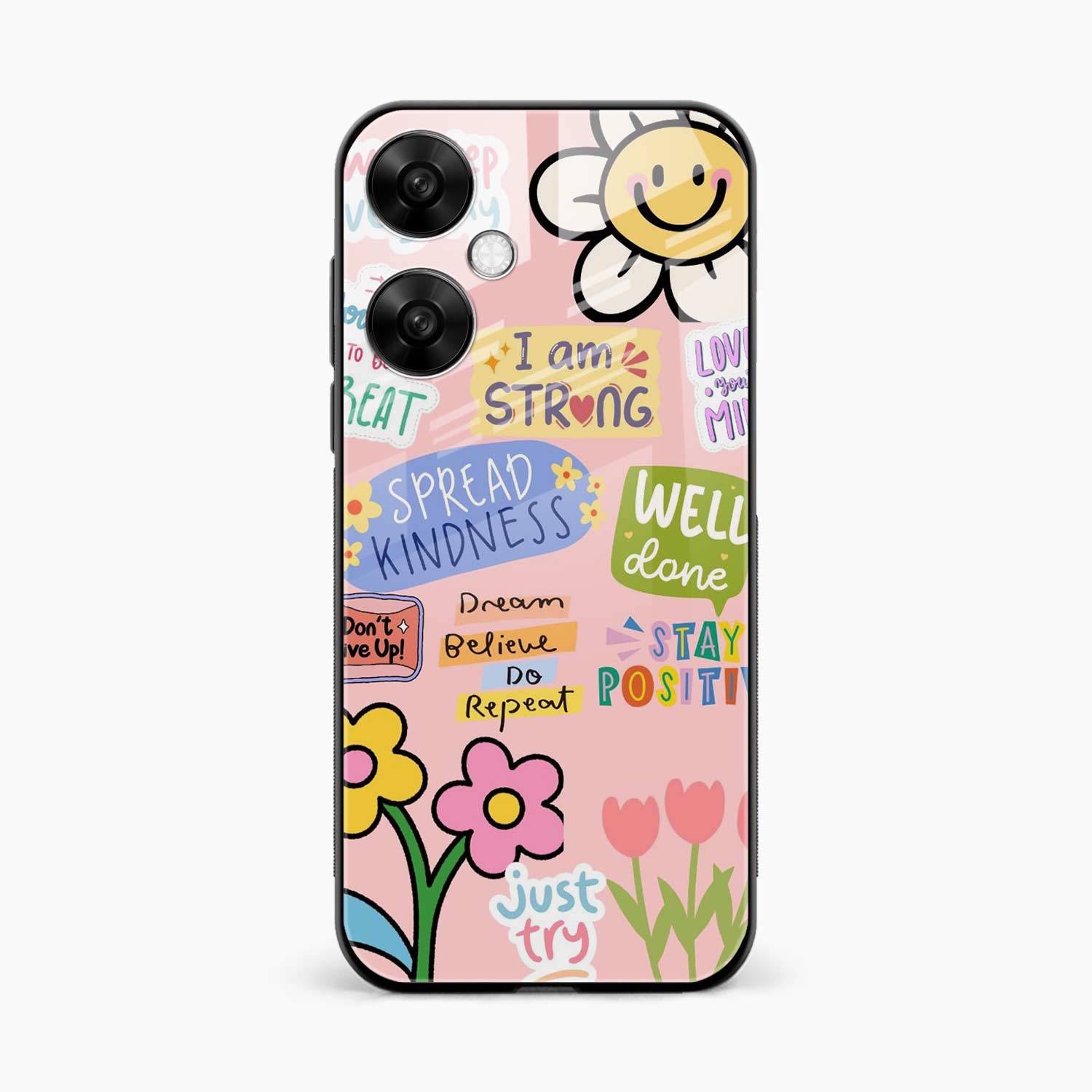 Stay Positive Redmi 13c 5G Back Cover