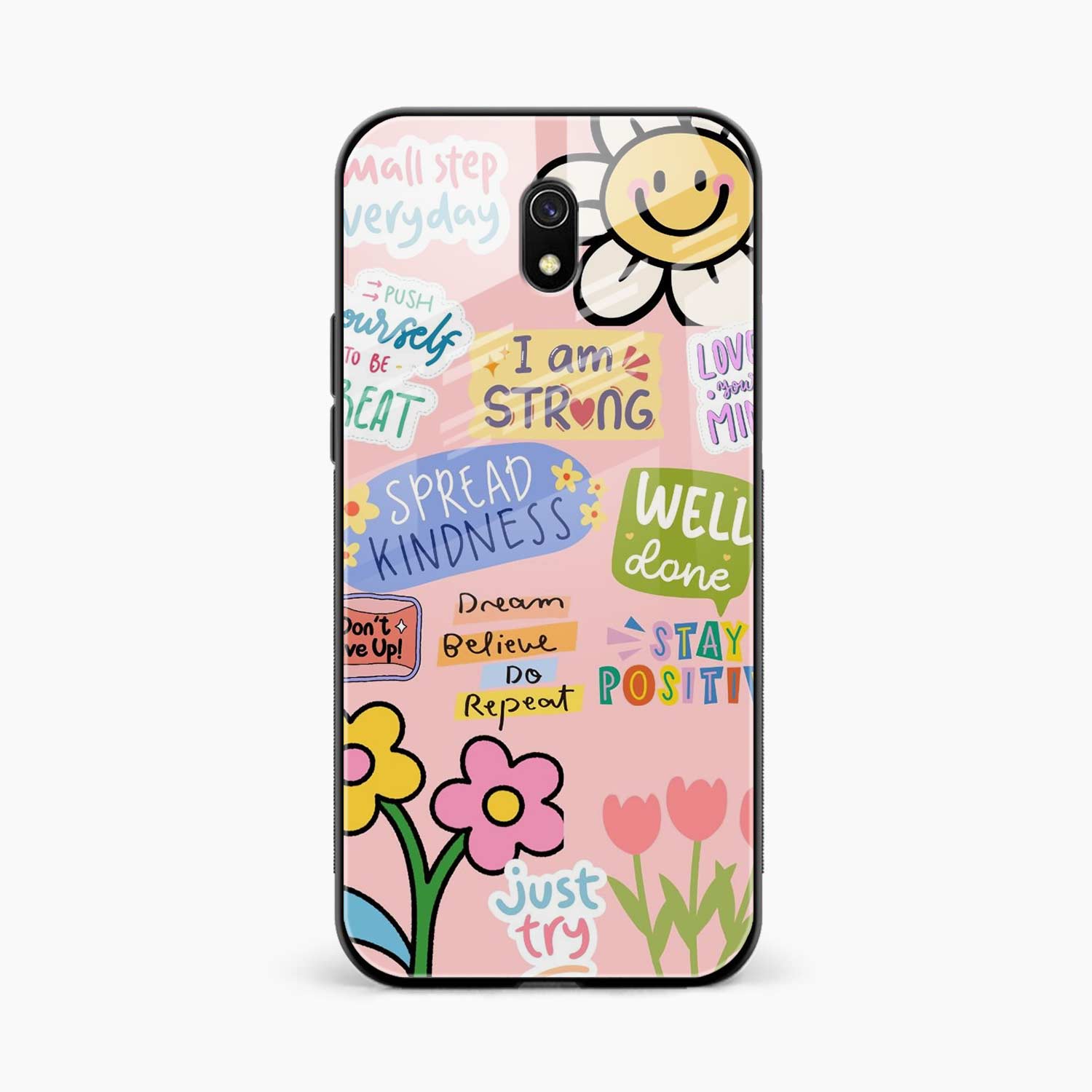 Stay Positive Redmi 8A Back Cover