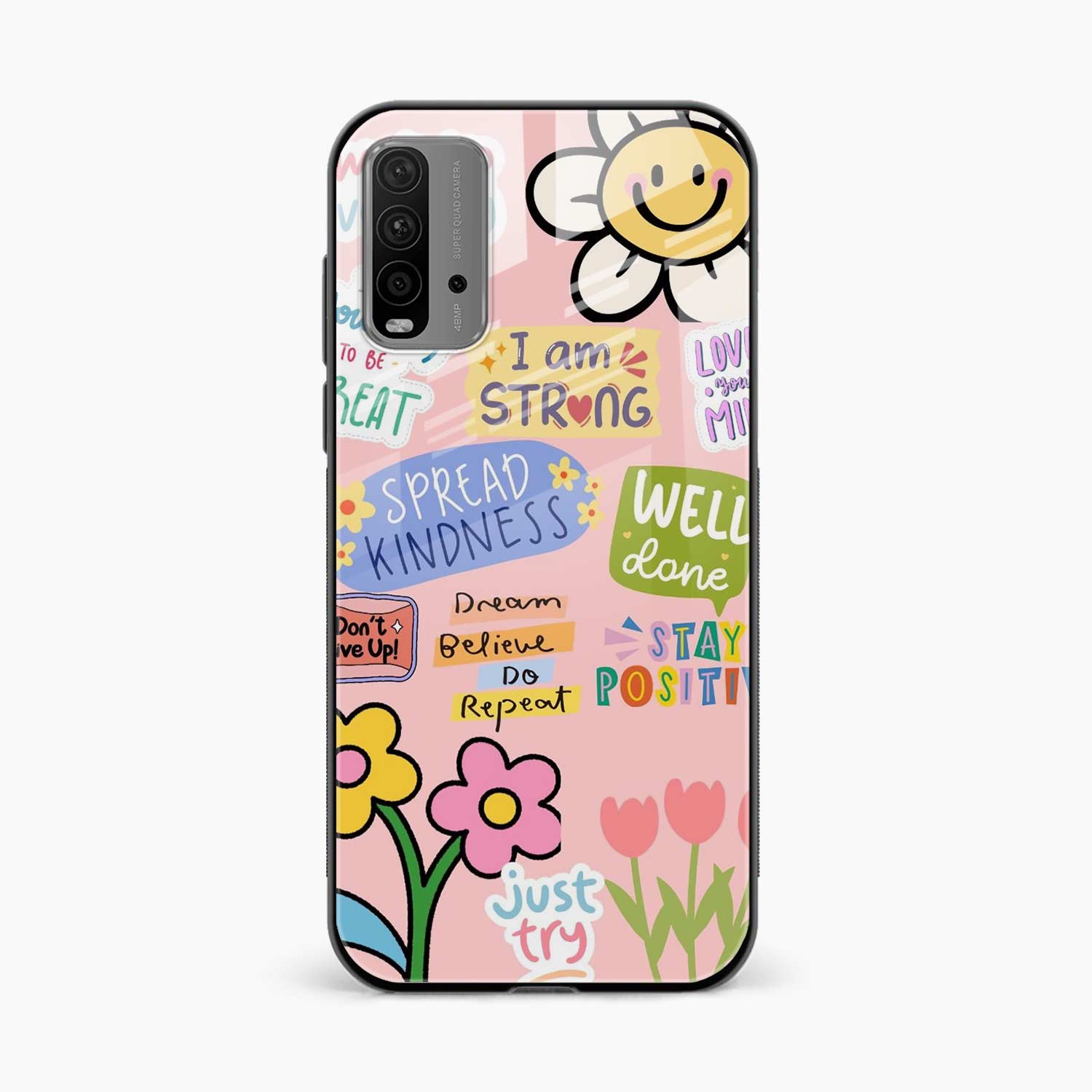 Stay Positive Redmi 9 Power Back Cover