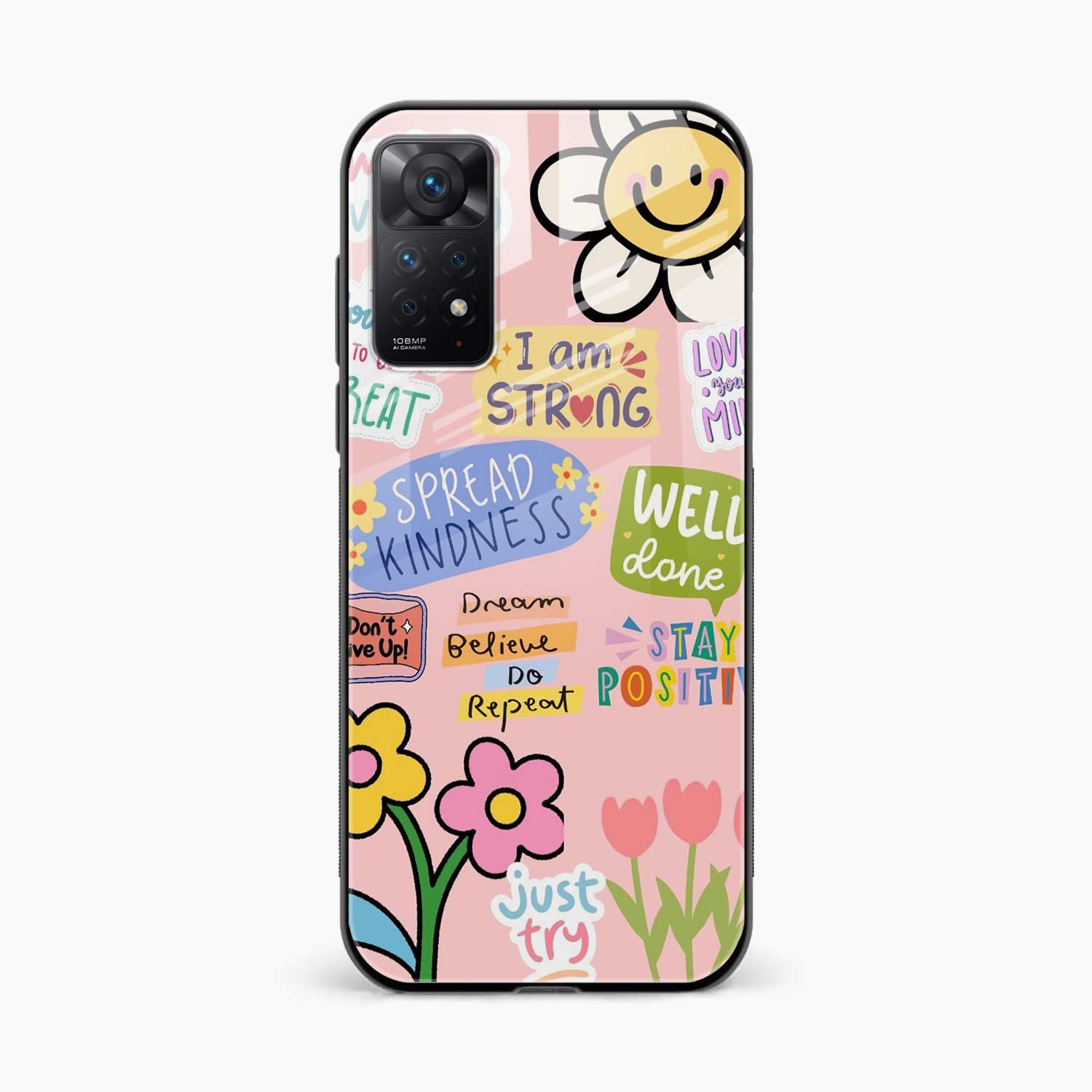 Stay Positive Redmi Note 11e Pro Back Cover