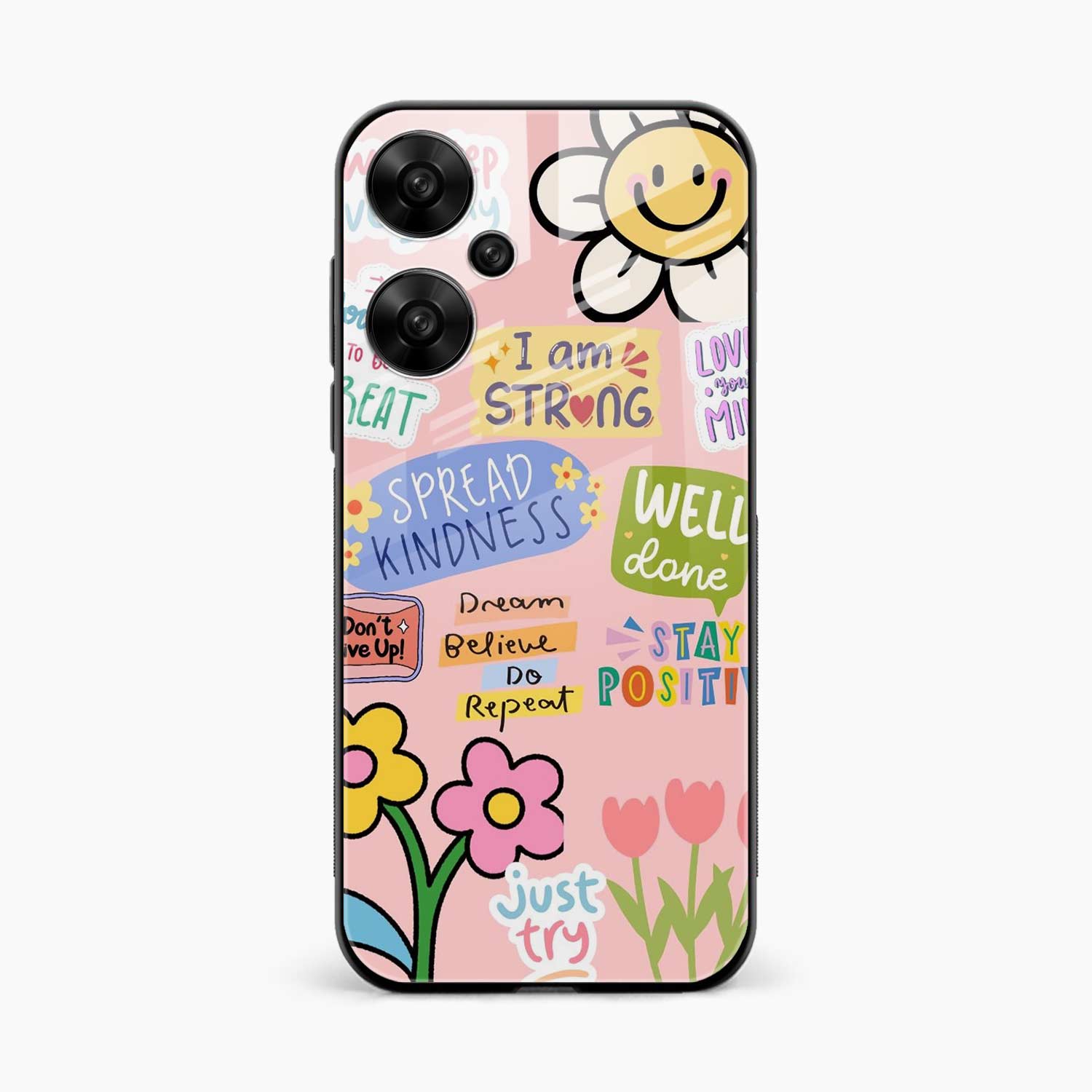 Stay Positive Redmi Note 13 Pro Plus Back Cover
