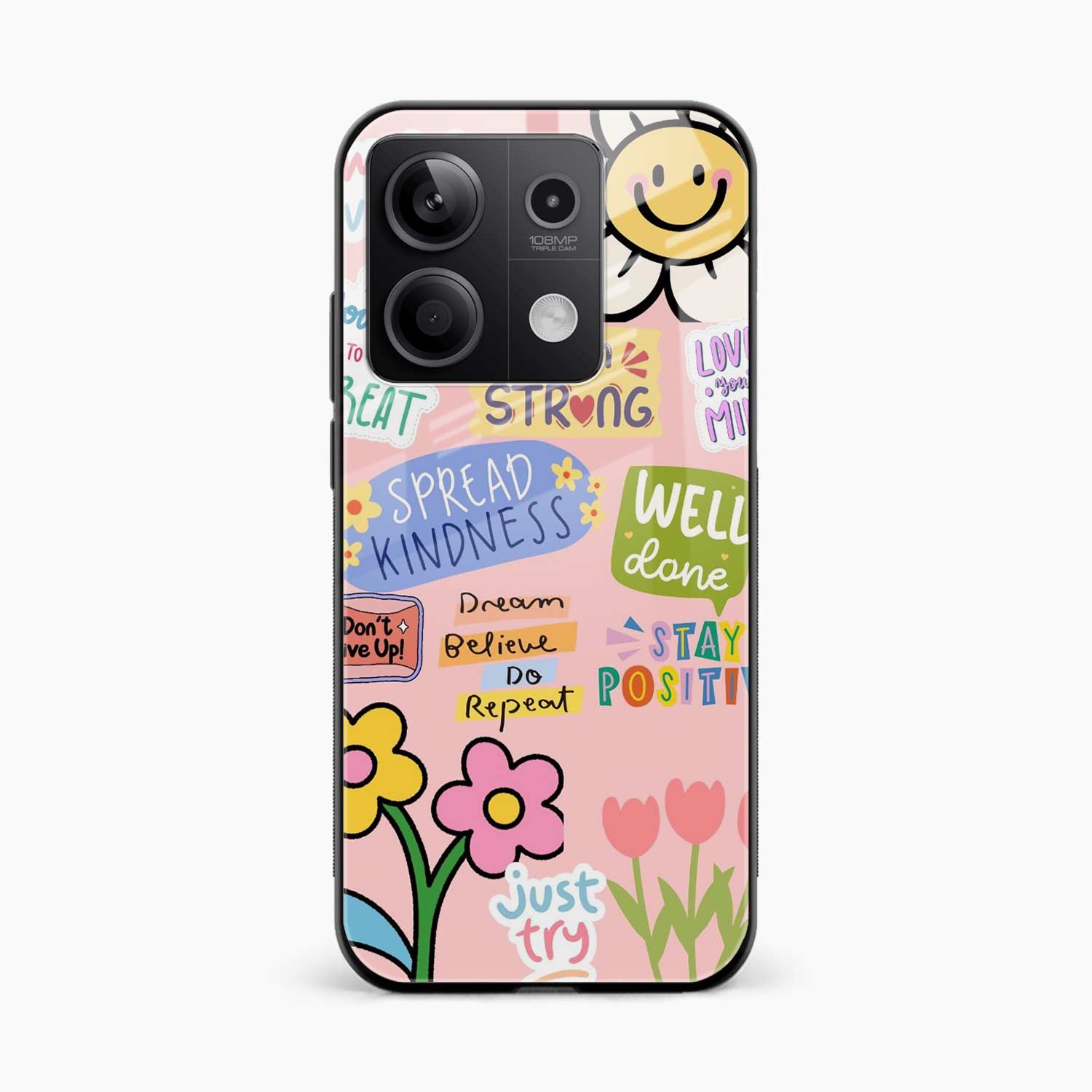 Stay Positive Redmi Note 13 Pro Back Cover