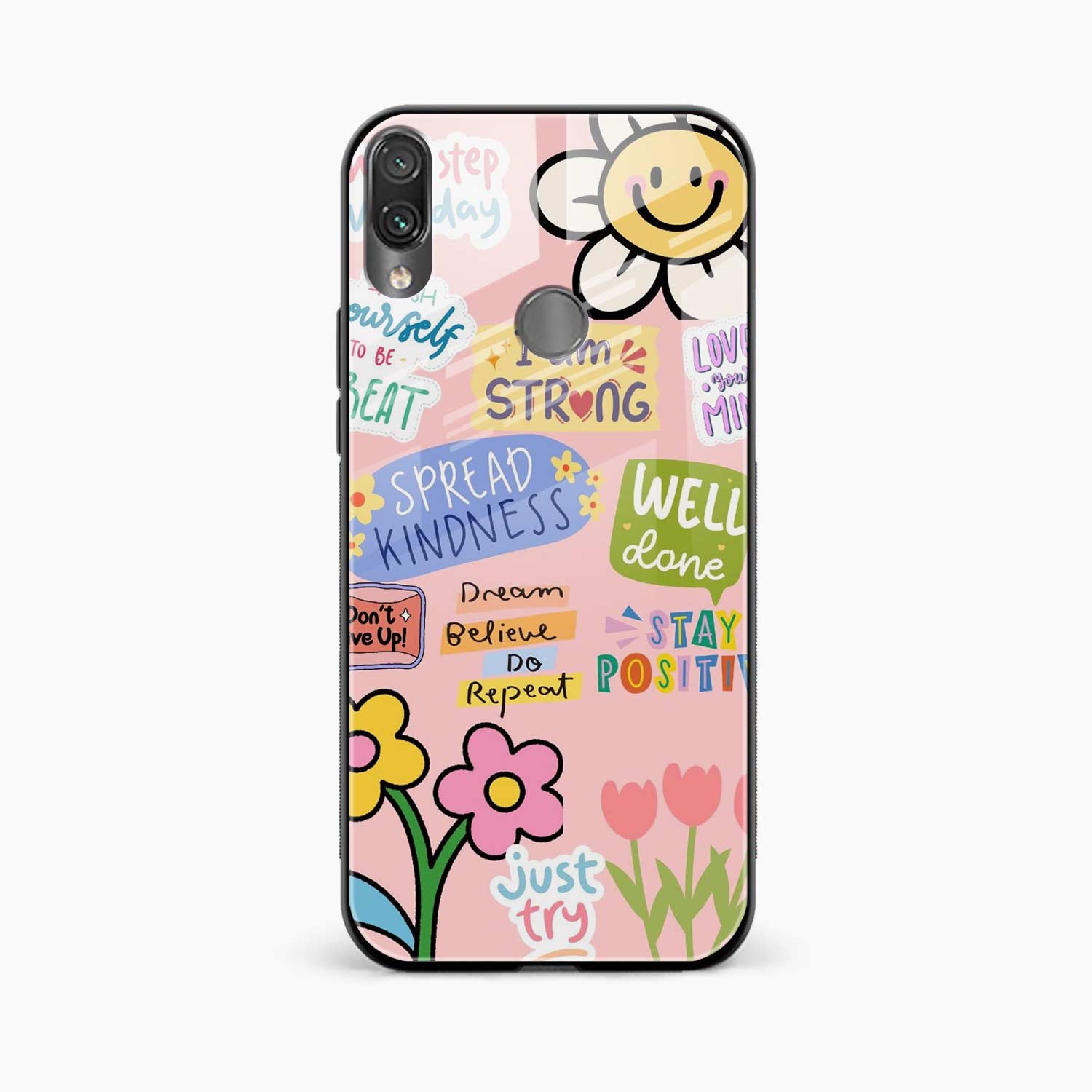 Stay Positive Redmi Note 7 Back Cover