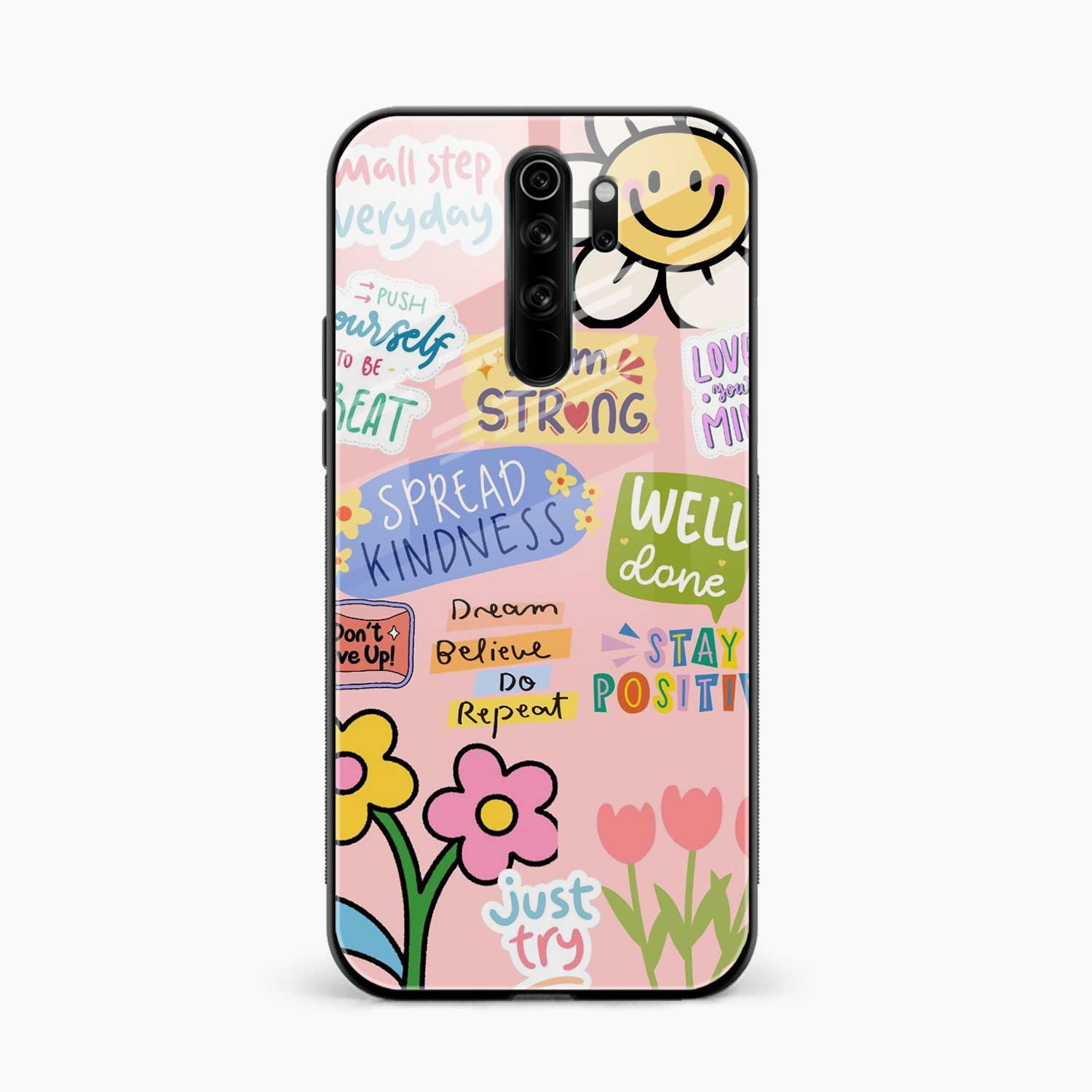 Stay Positive Redmi Note 8 Pro Back Cover