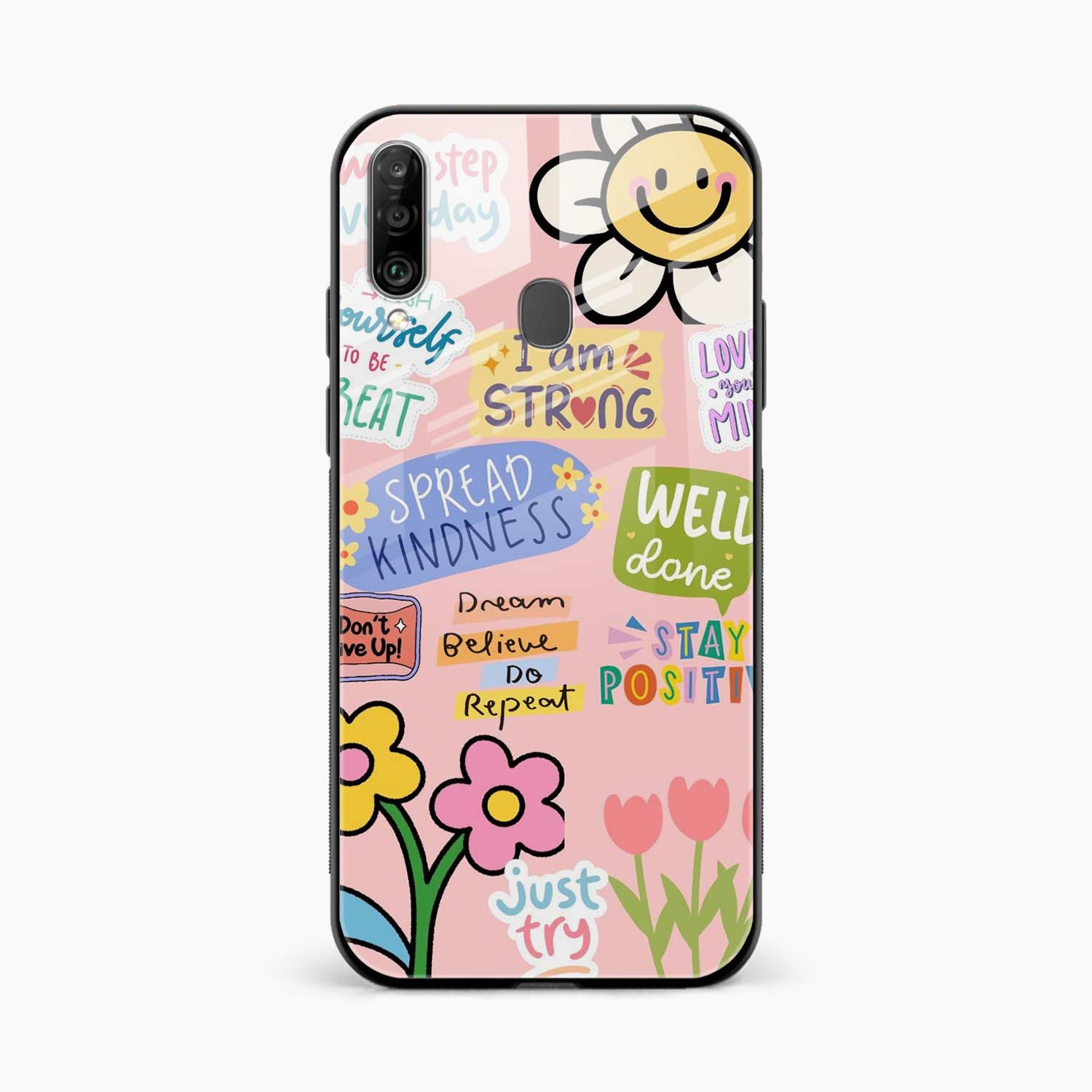 Stay Positive Samsung A30s Back Cover