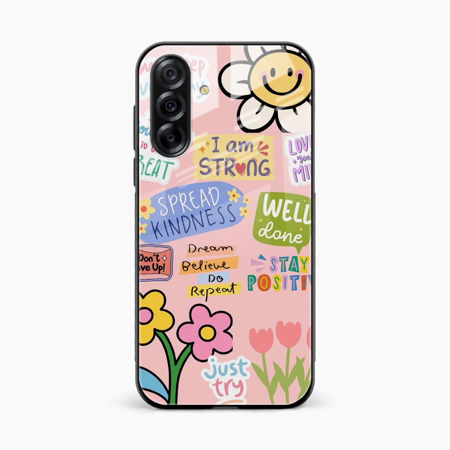 Stay Positive Samsung A56 5G Back Cover