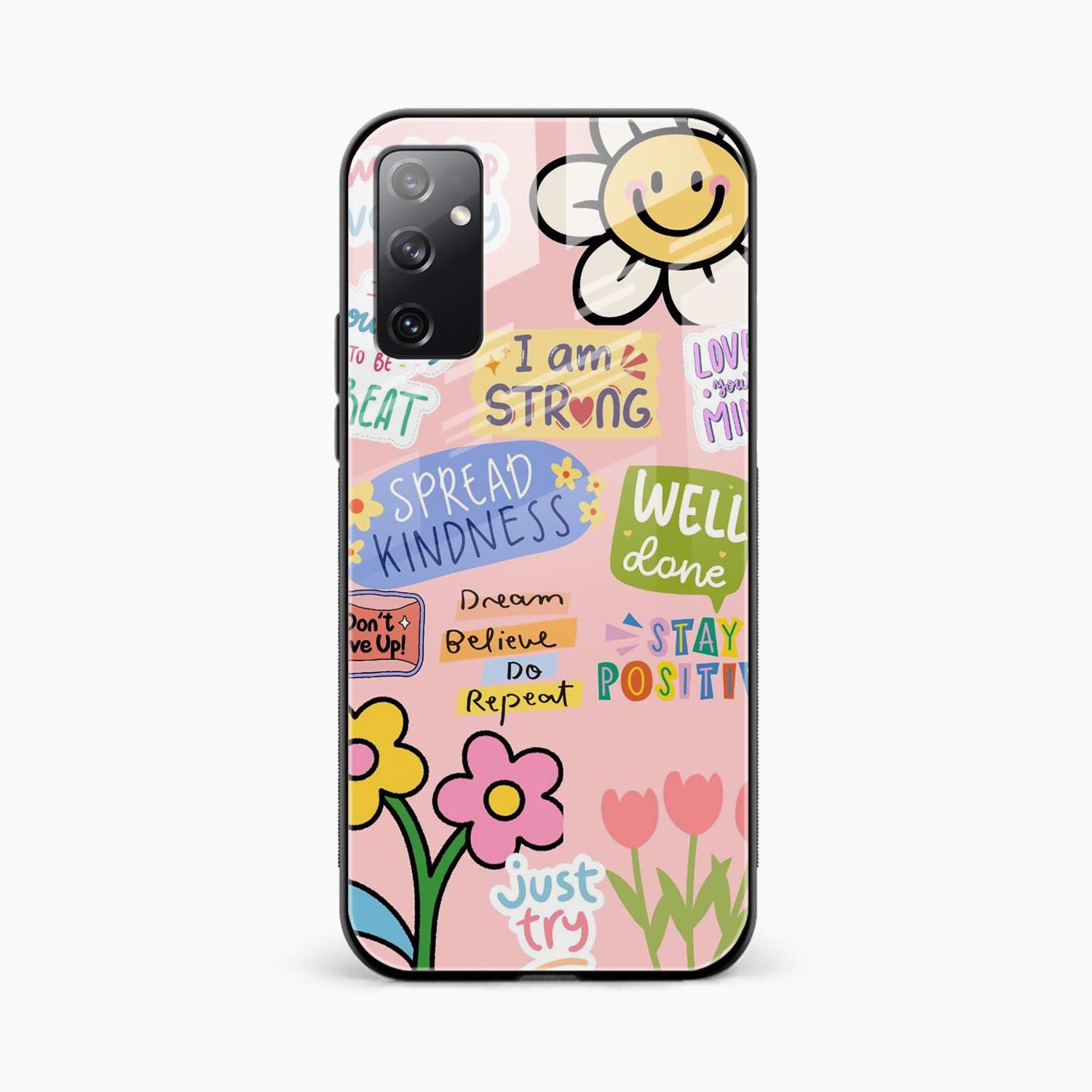 Stay Positive Samsung F23 Back Cover