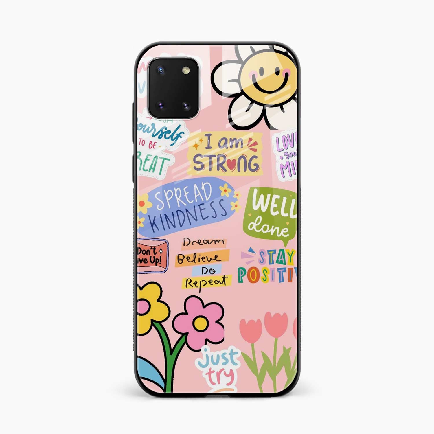 Stay Positive Samsung Note 10 Lite Back Cover