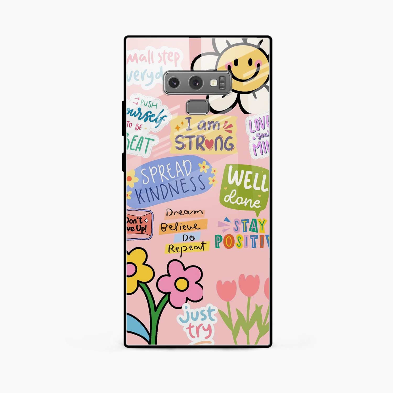 Stay Positive Samsung Note 9 Back Cover