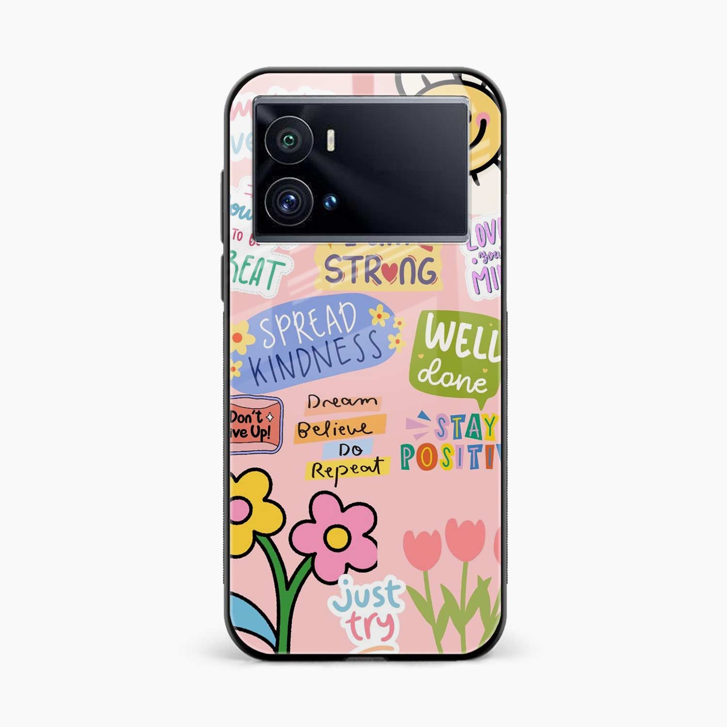 Stay Positive Vivo Iqoo 9 Pro Back Cover