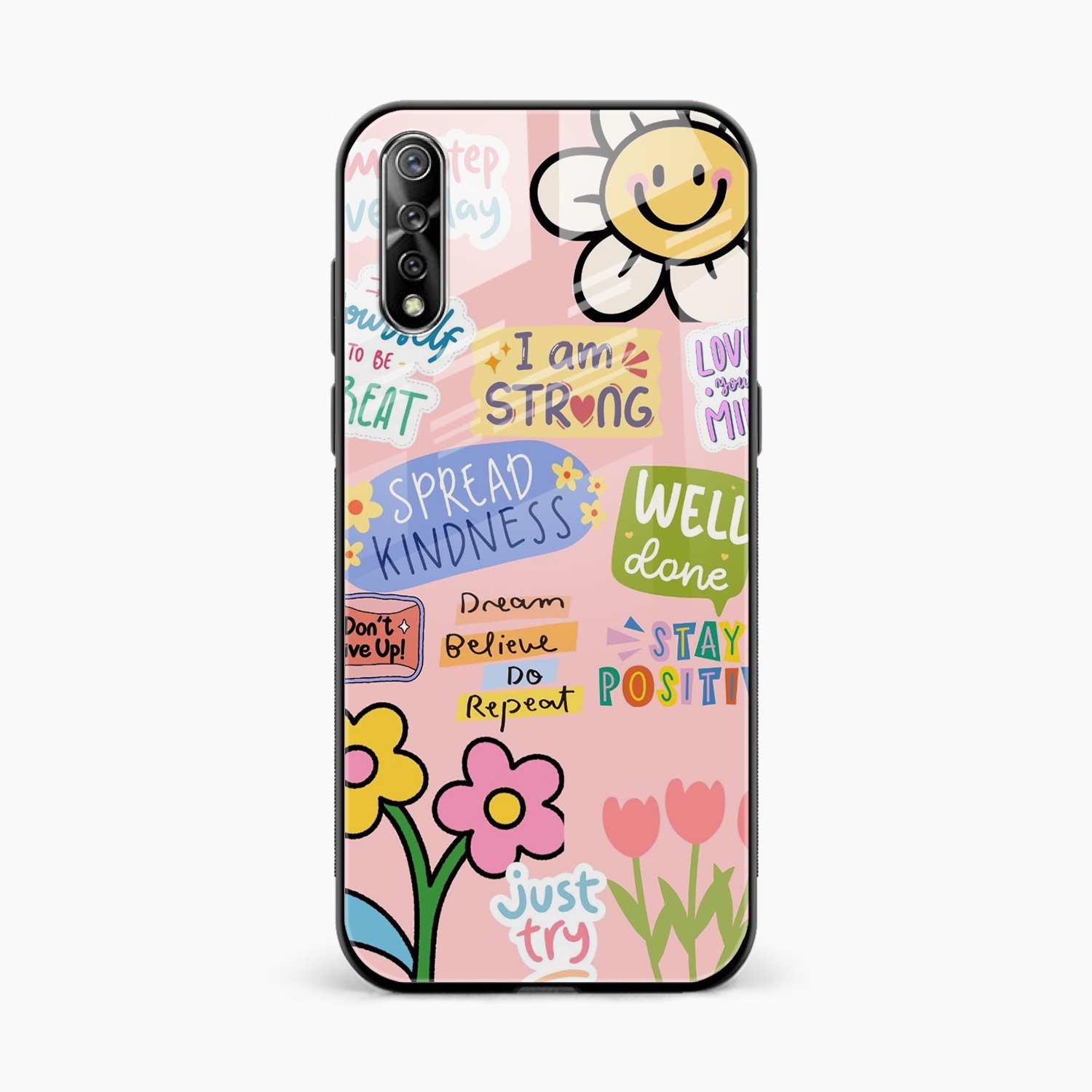 Stay Positive Vivo S1 Back Cover