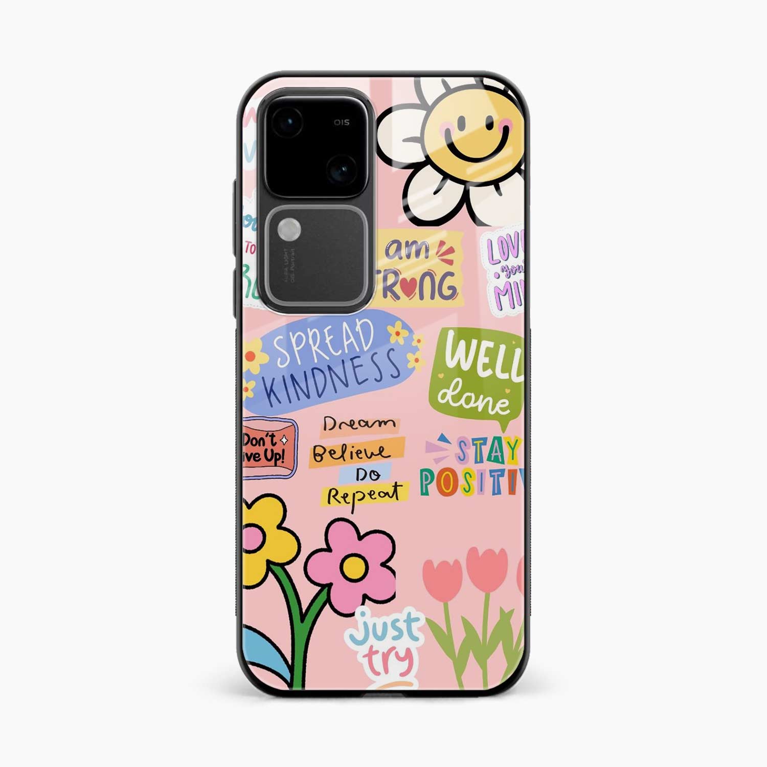 Stay Positive Vivo V30 Pro Back Cover