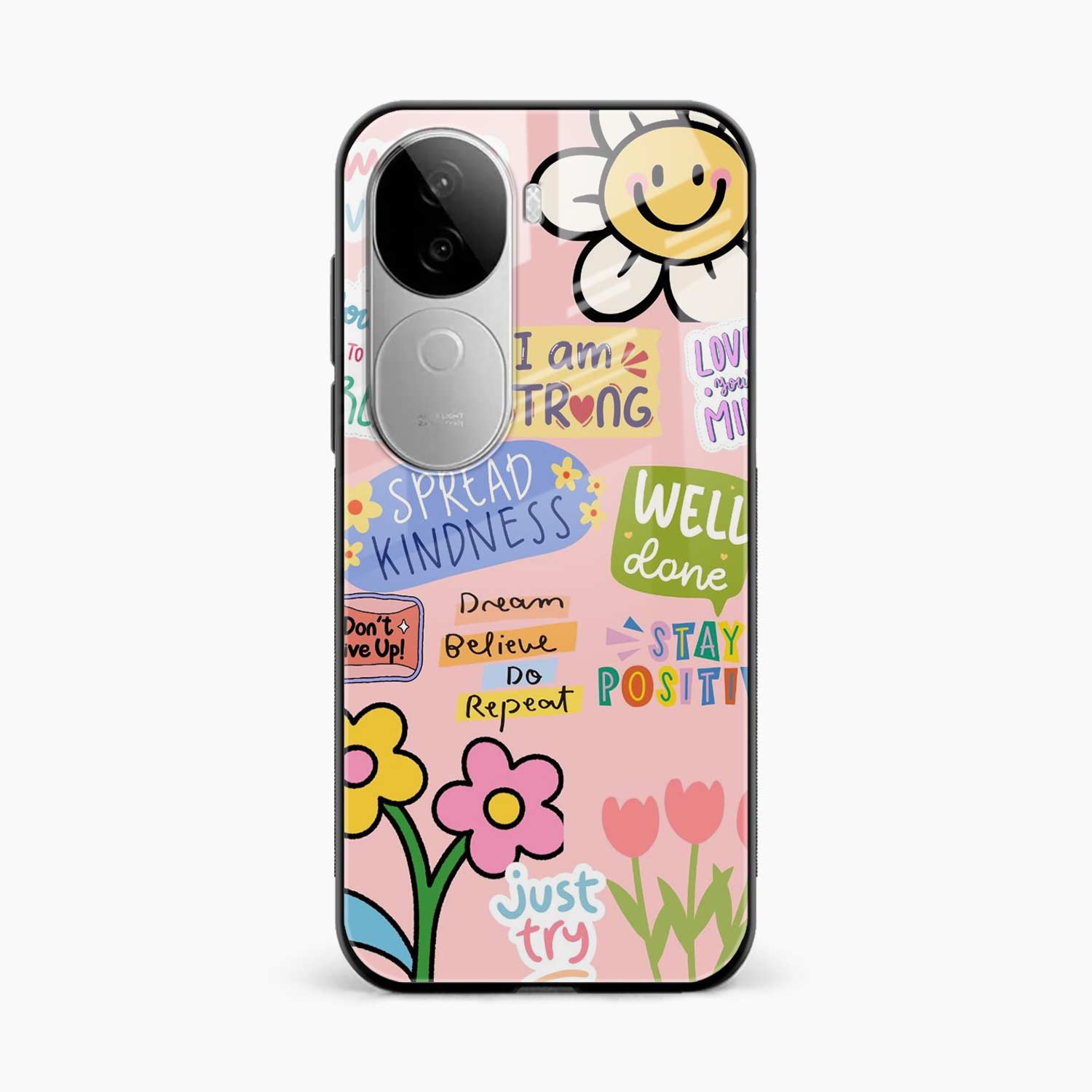 Stay Positive Vivo V40e 5G Back Cover