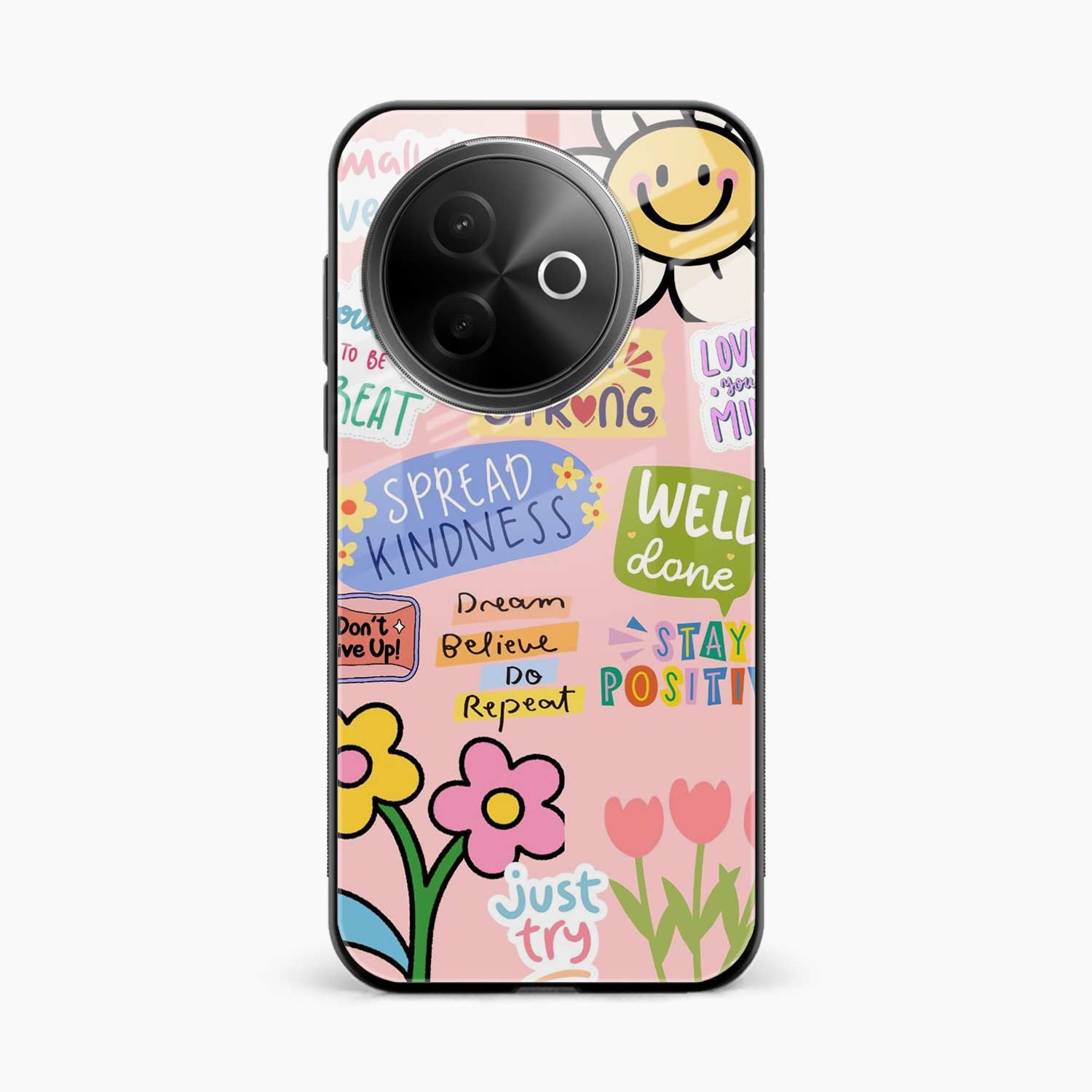 Stay Positive Vivo Y39 5G Back Cover