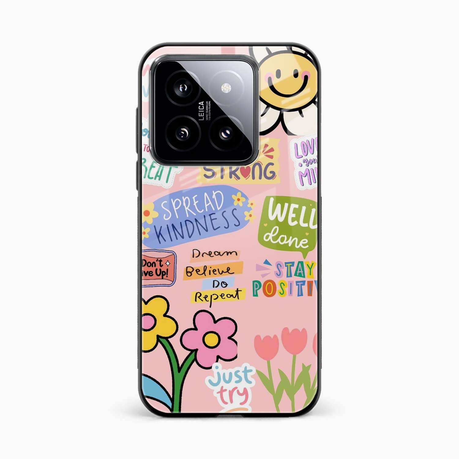 Stay Positive Xiaomi 14 Back Cover