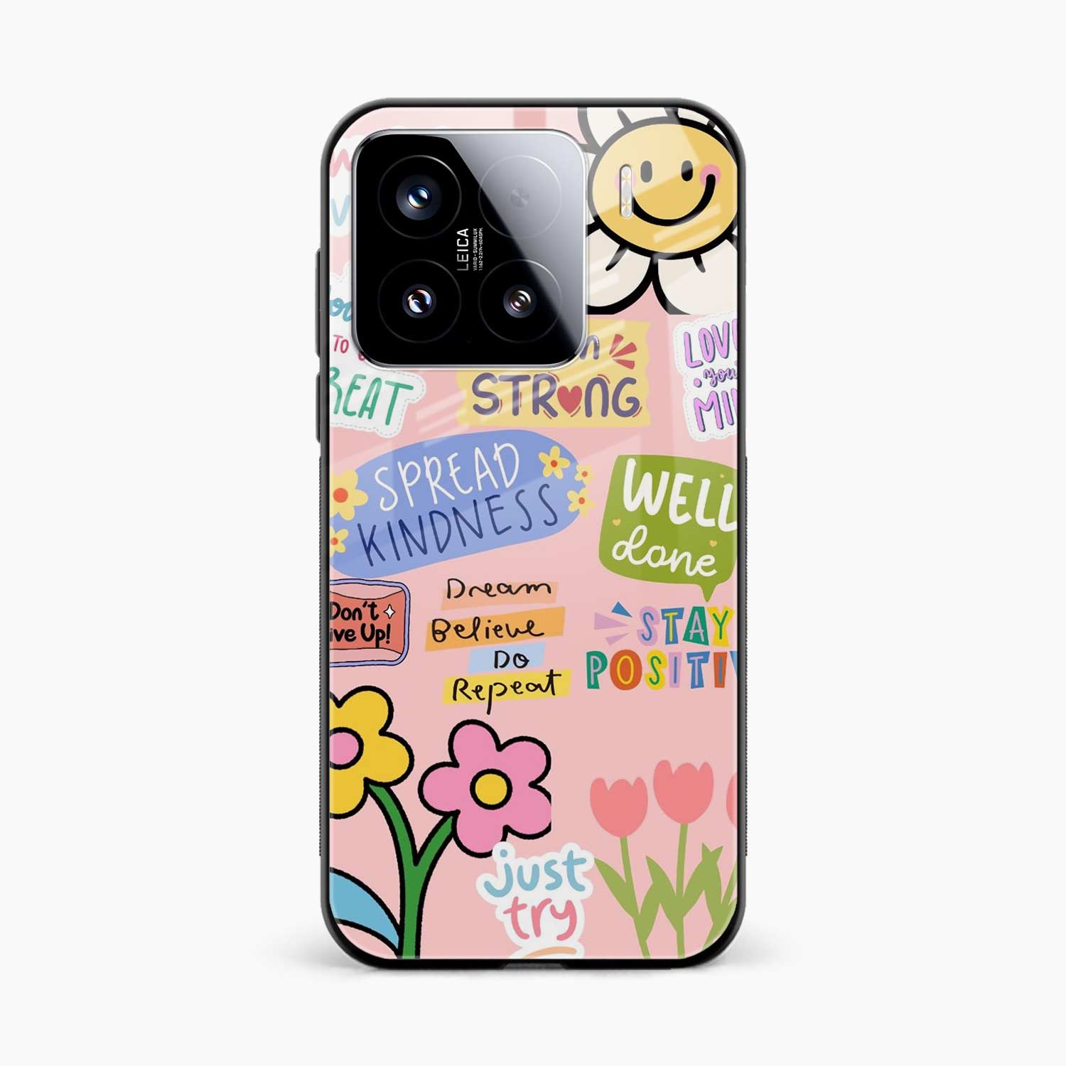 Stay Positive Xiaomi 15 Back Cover