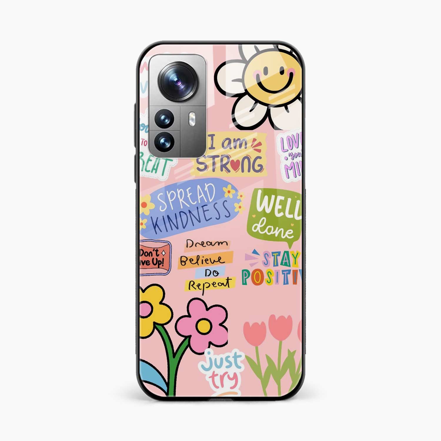 Stay Positive Xiaomi Mi 12 Pro Back Cover