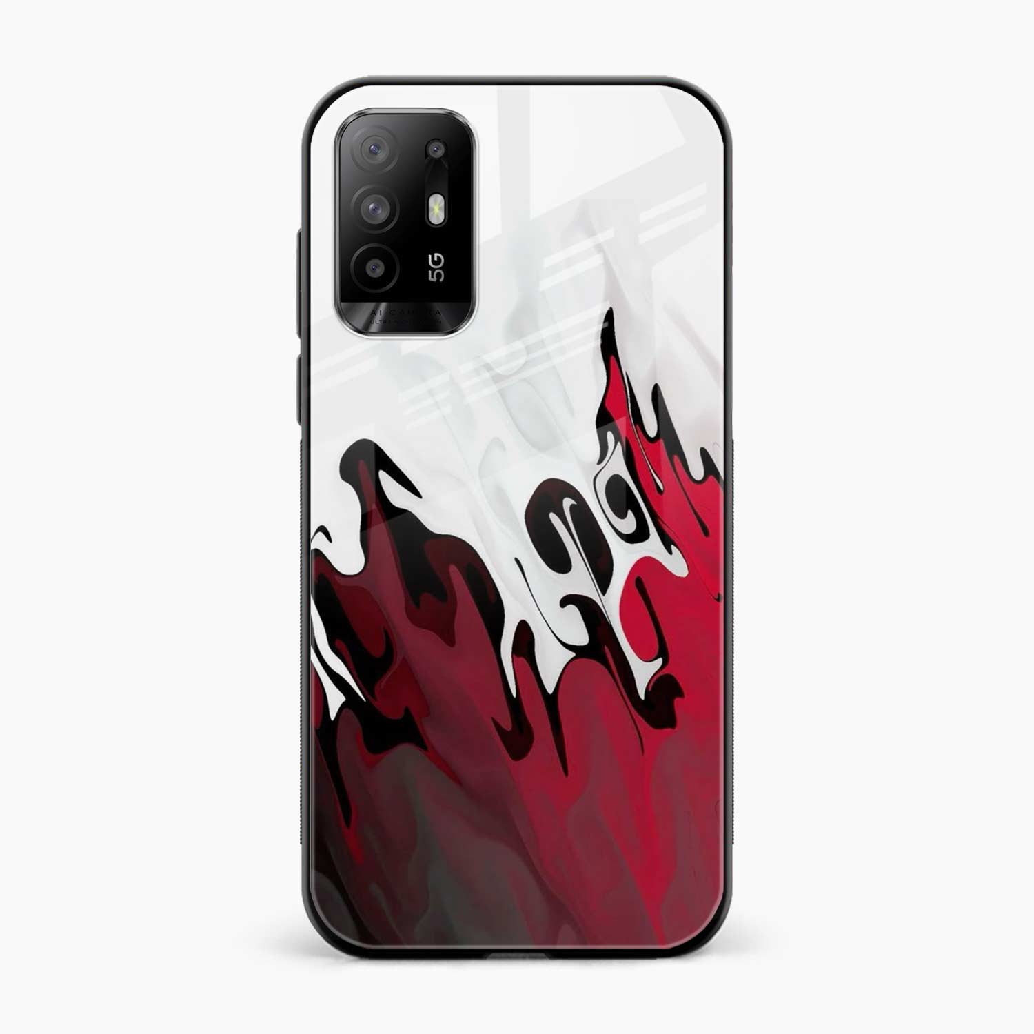 Watercolor Oppo F19 Pro Plus Back Cover