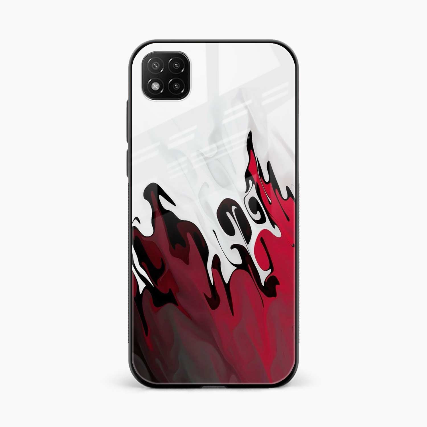 Watercolor Poco C3 Back Cover