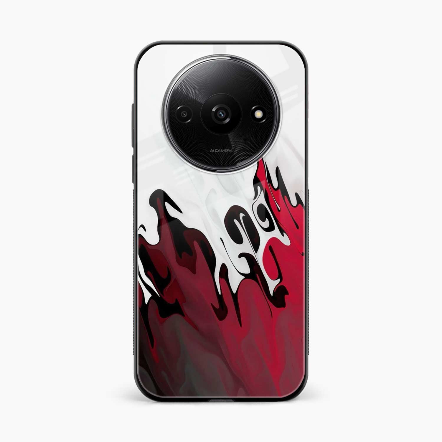 Watercolor Poco C61 Back Cover