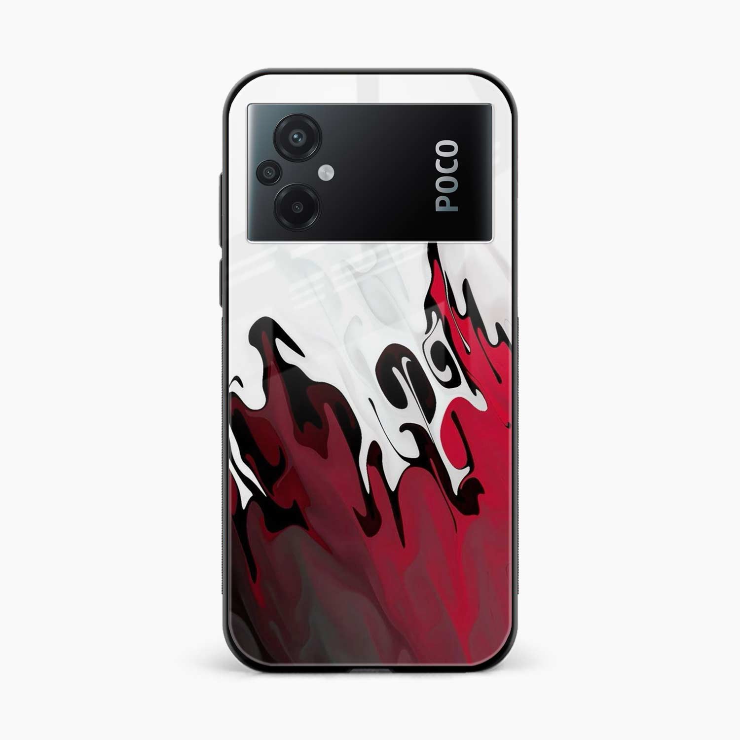 Watercolor Poco M5 Back Cover
