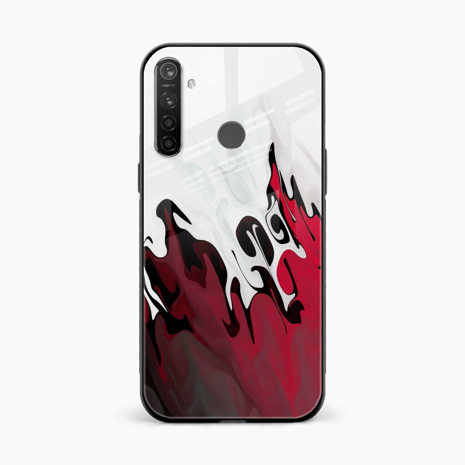 Watercolor Realme 5i Back Cover