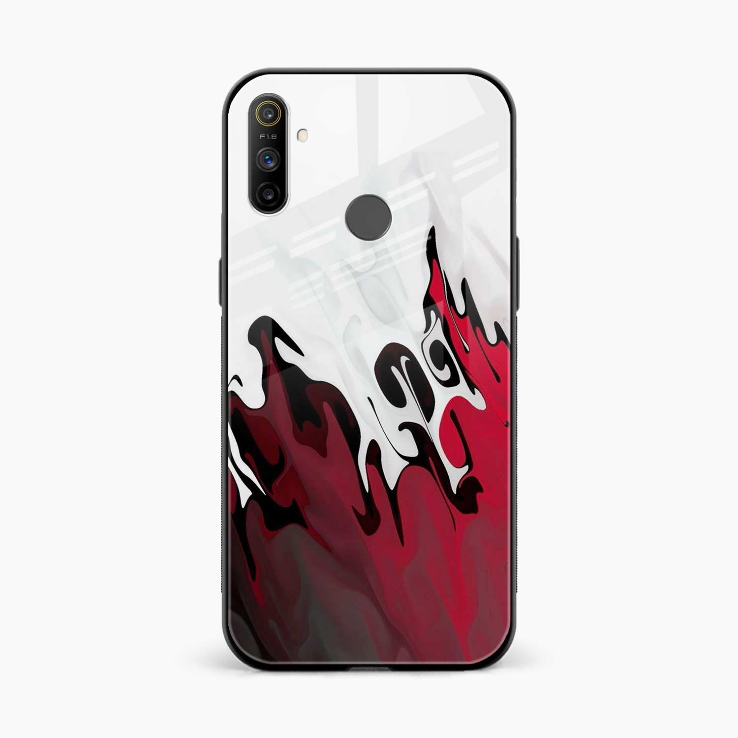 Watercolor Realme Narzo 10a Back Cover