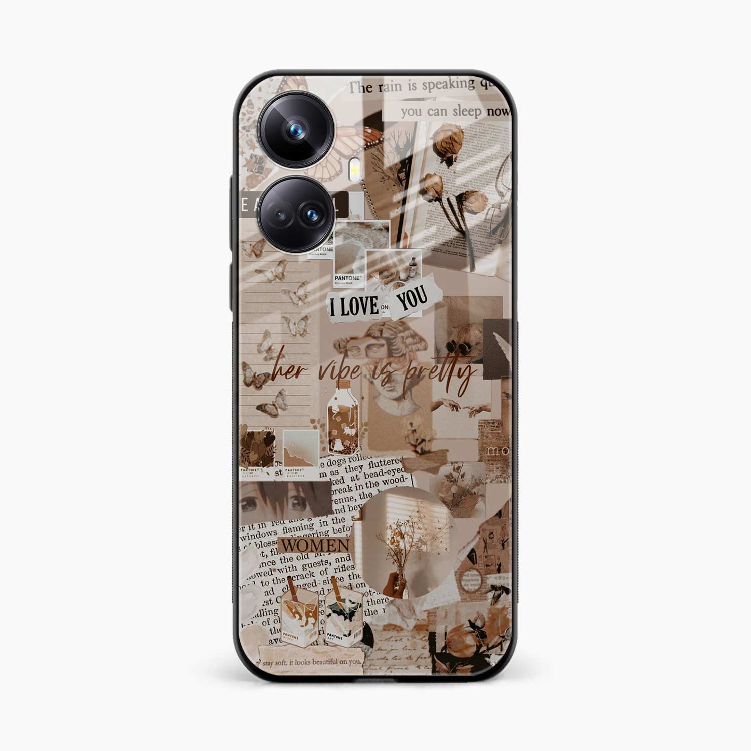 Aesthetic Vintage Realme 10 Pro Plus Back Cover