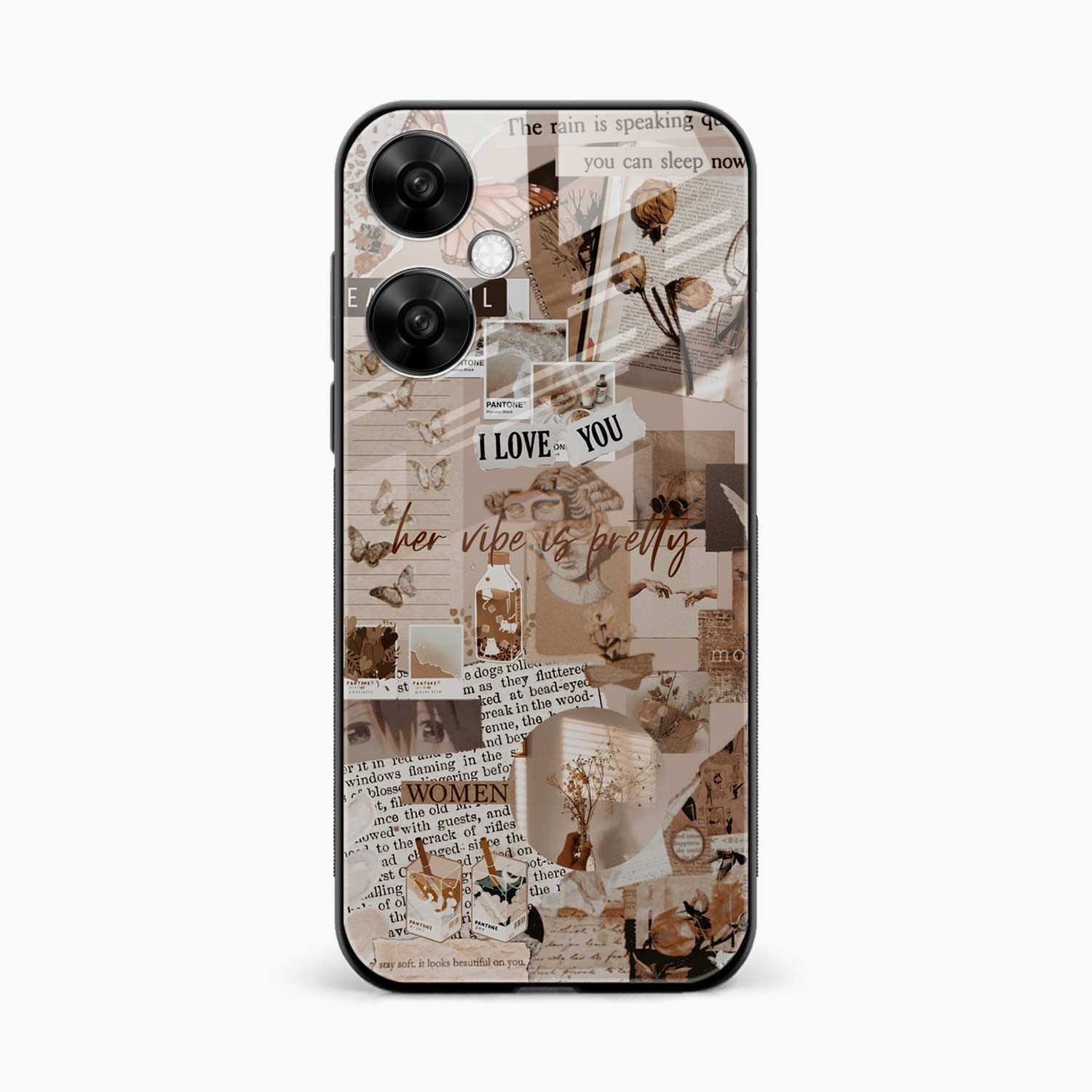 Aesthetic Vintage Vivo Y27 Back Cover
