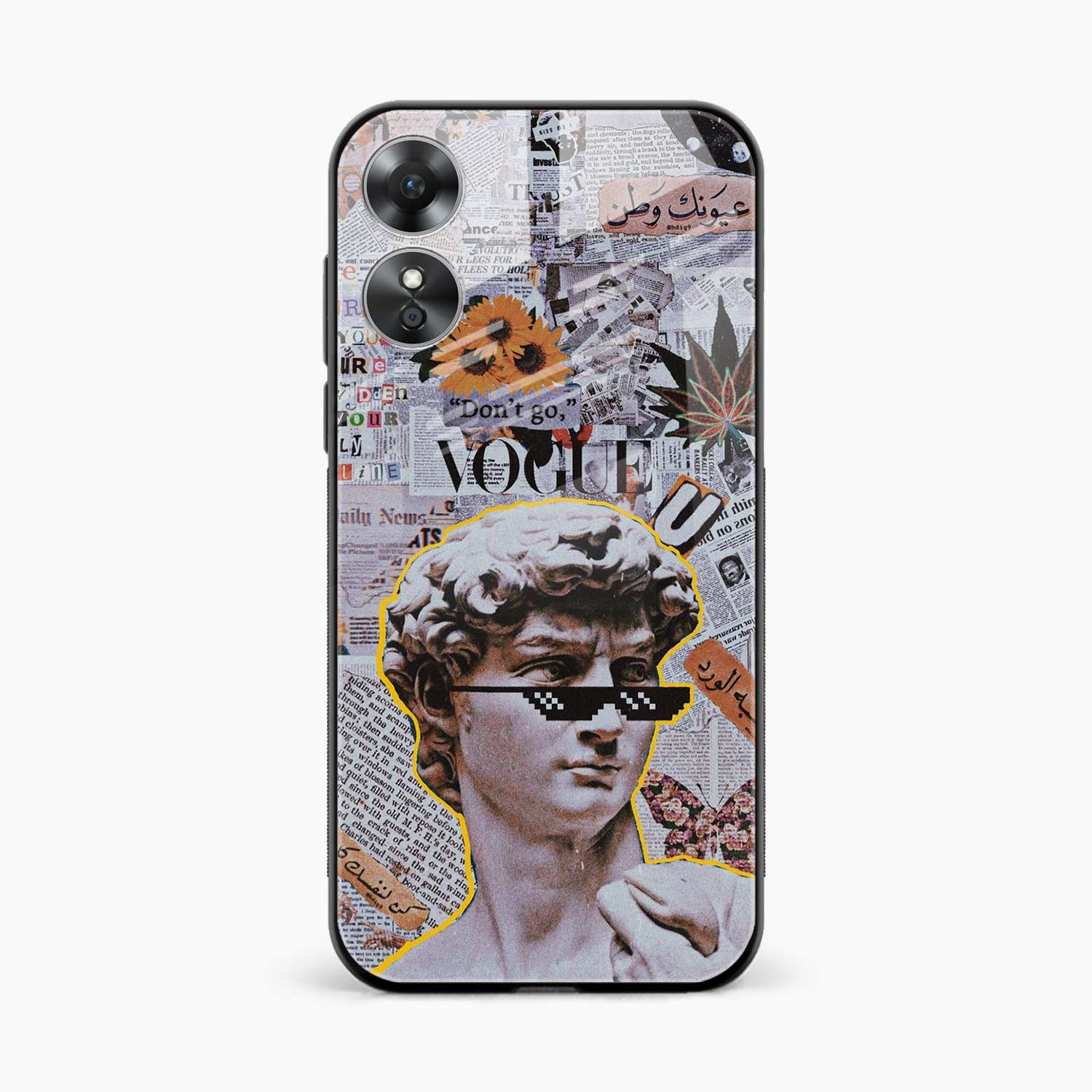 David Oppo A17 Back Cover