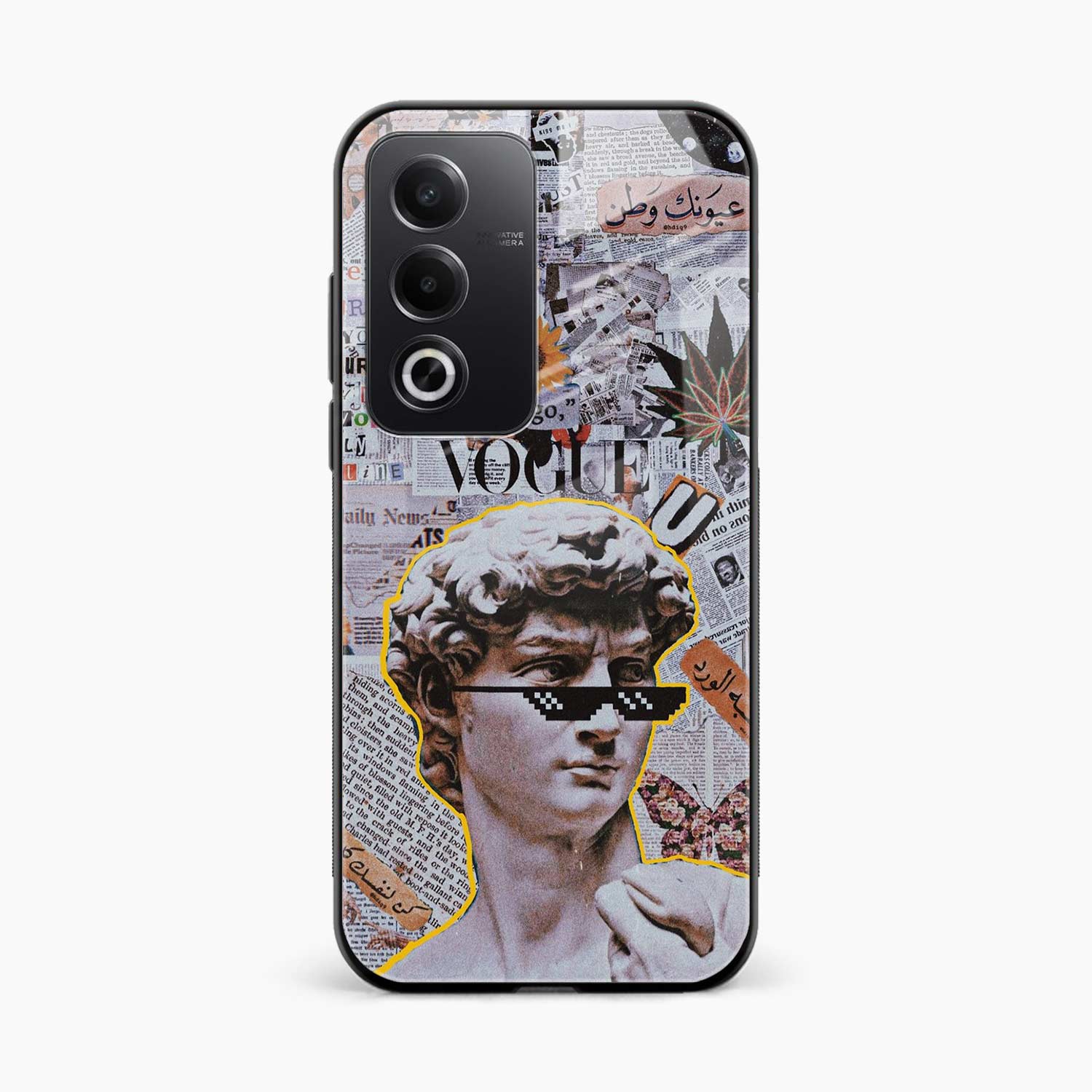 David Oppo A3 Pro Back Cover