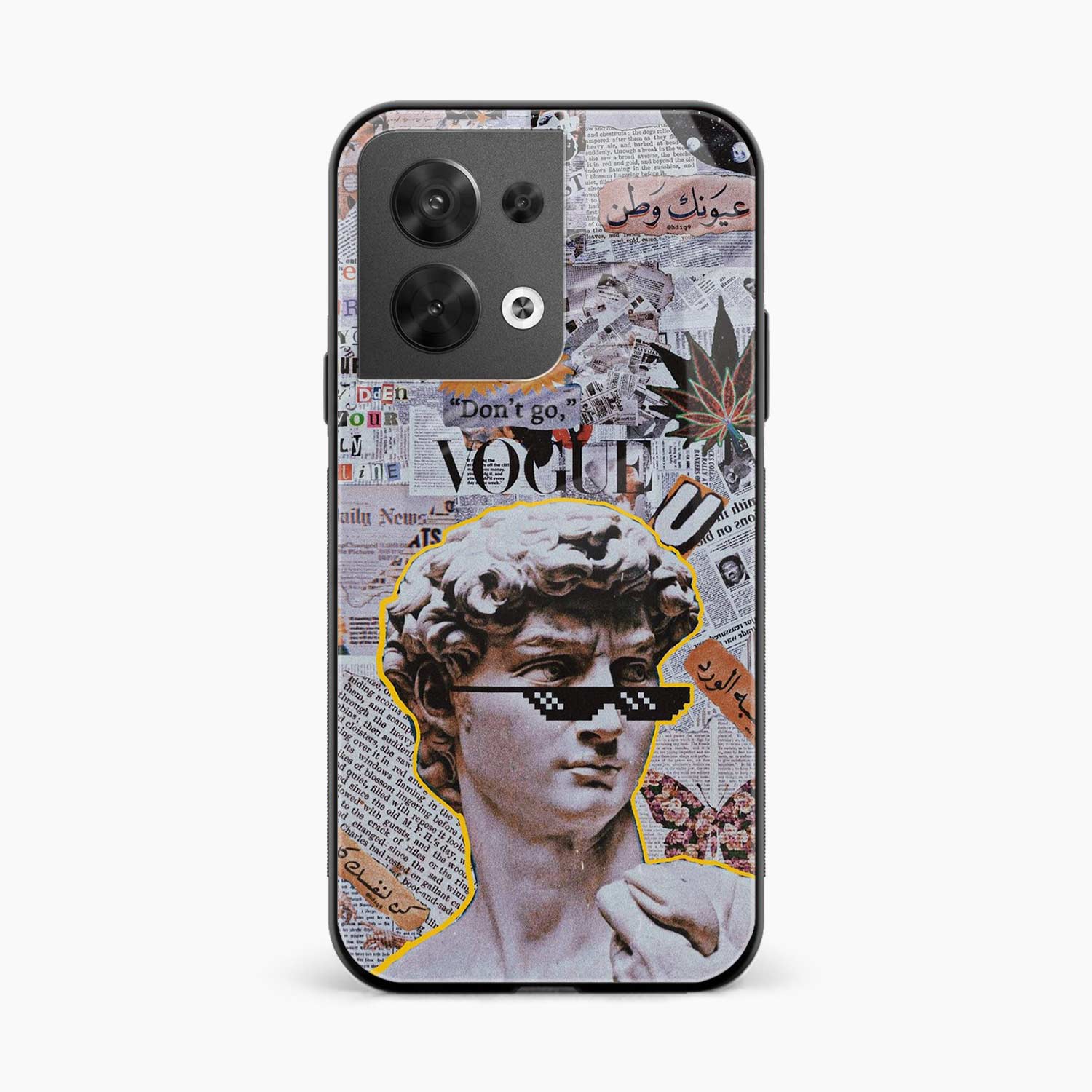 David Oppo Reno 8 Back Cover