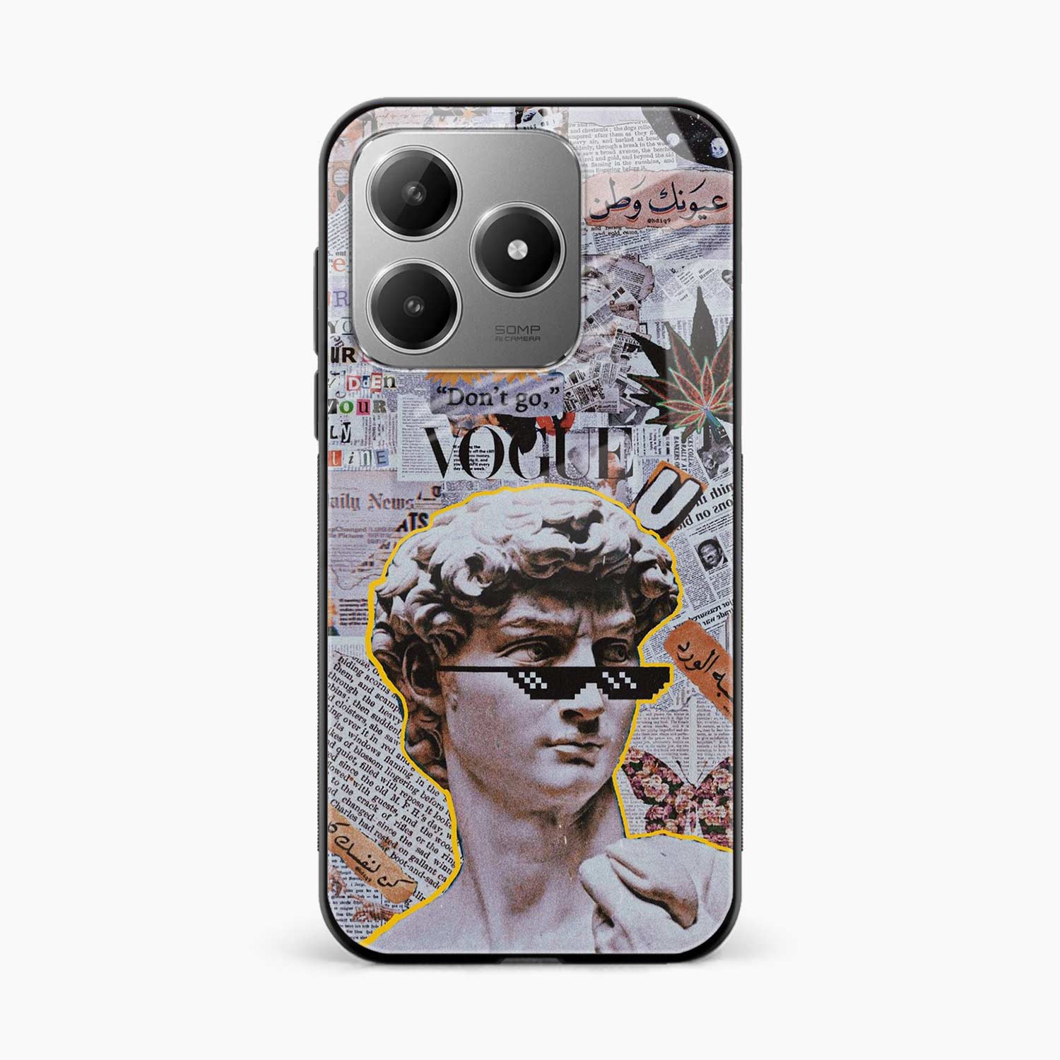 David Realme Narzo N63 Back Cover