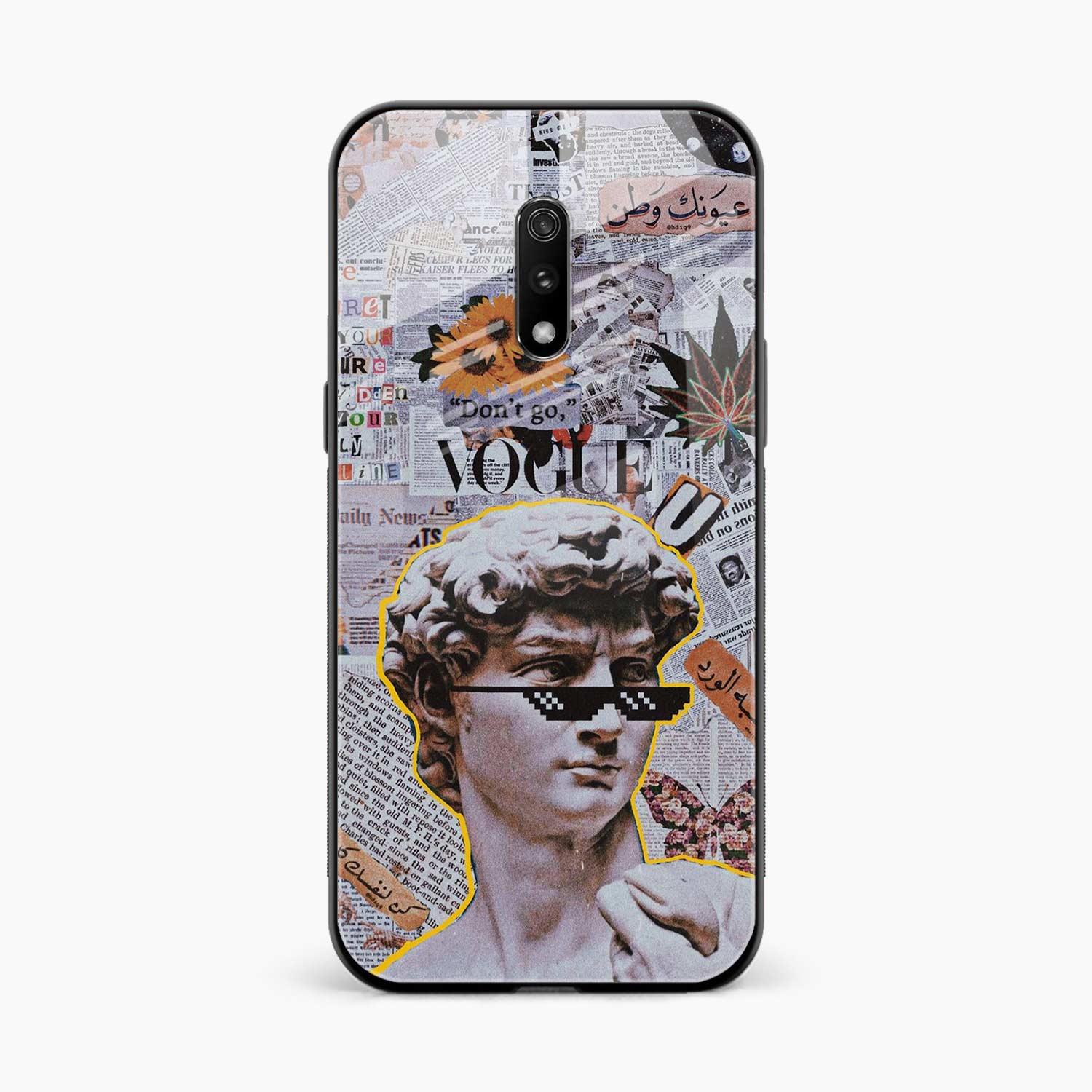 David Realme X Back Cover