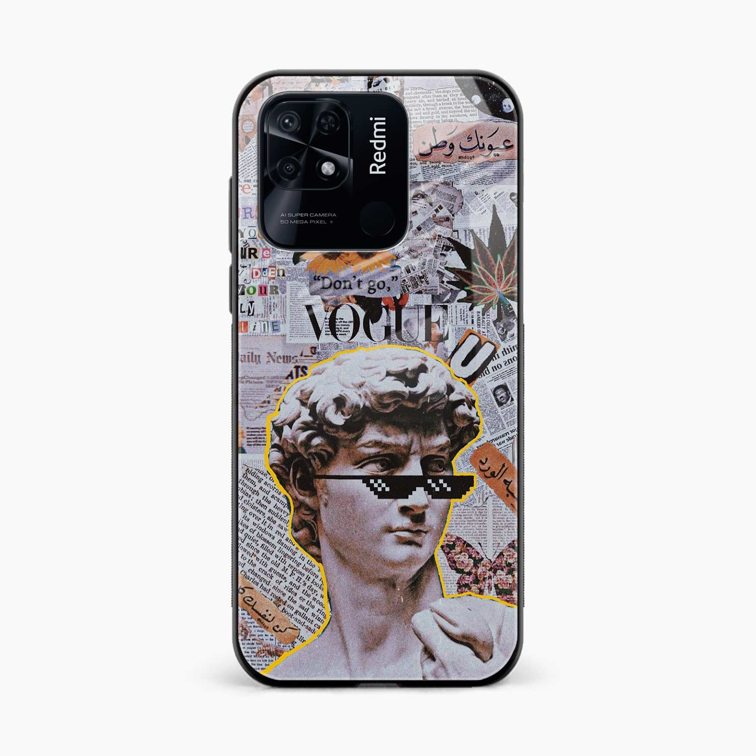 David Redmi 10 Back Cover