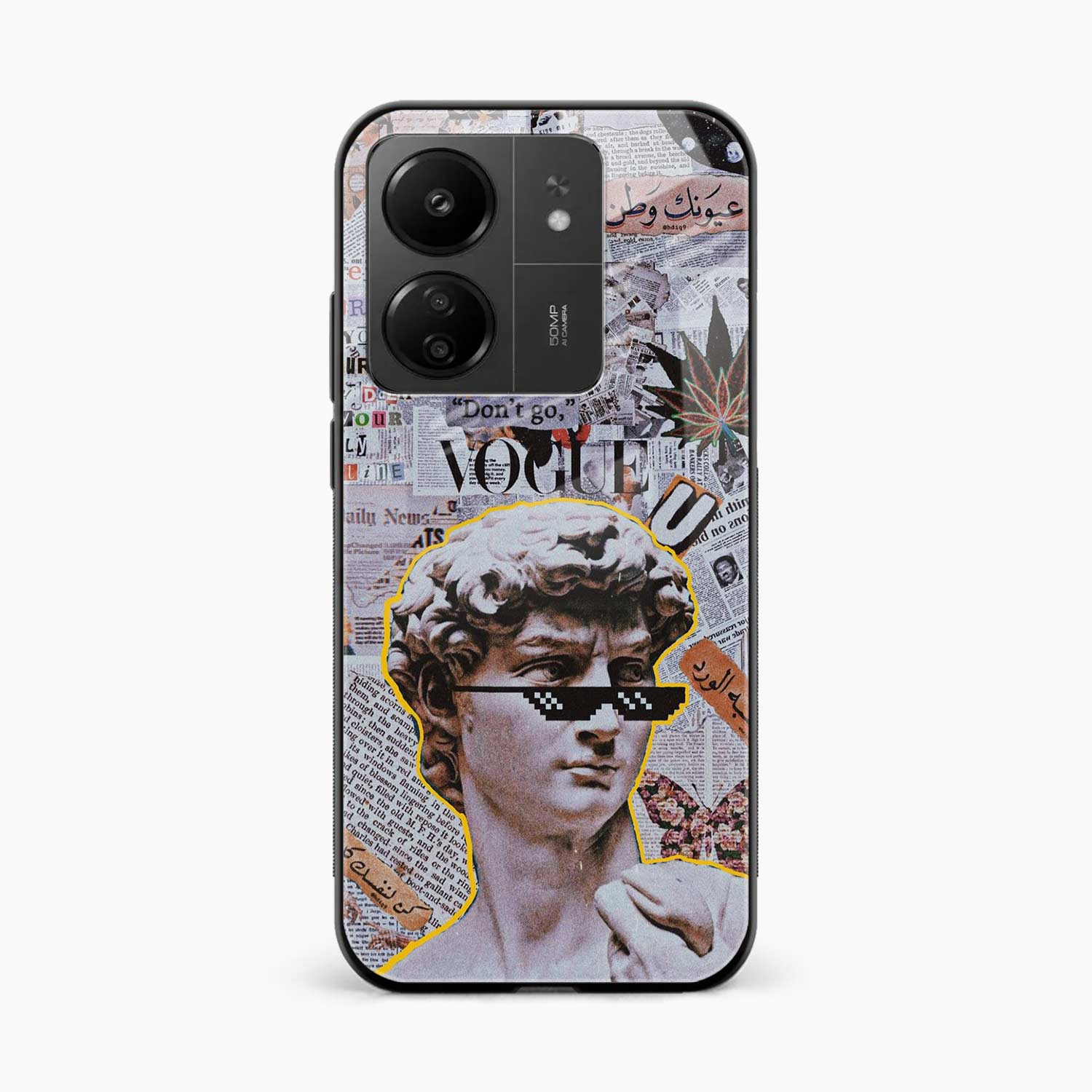 David Redmi 13c Back Cover