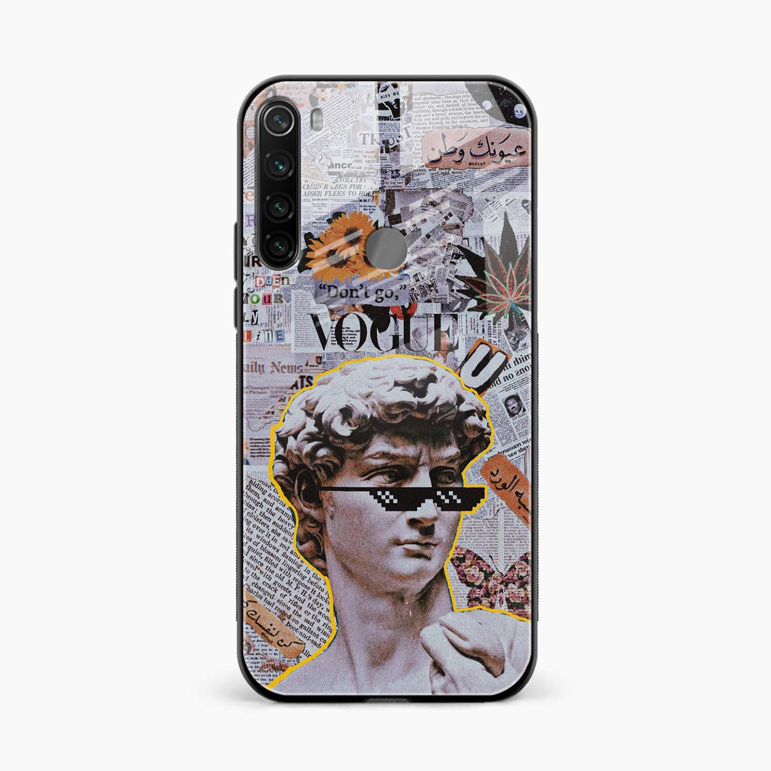 David Redmi Note 8 Back Cover