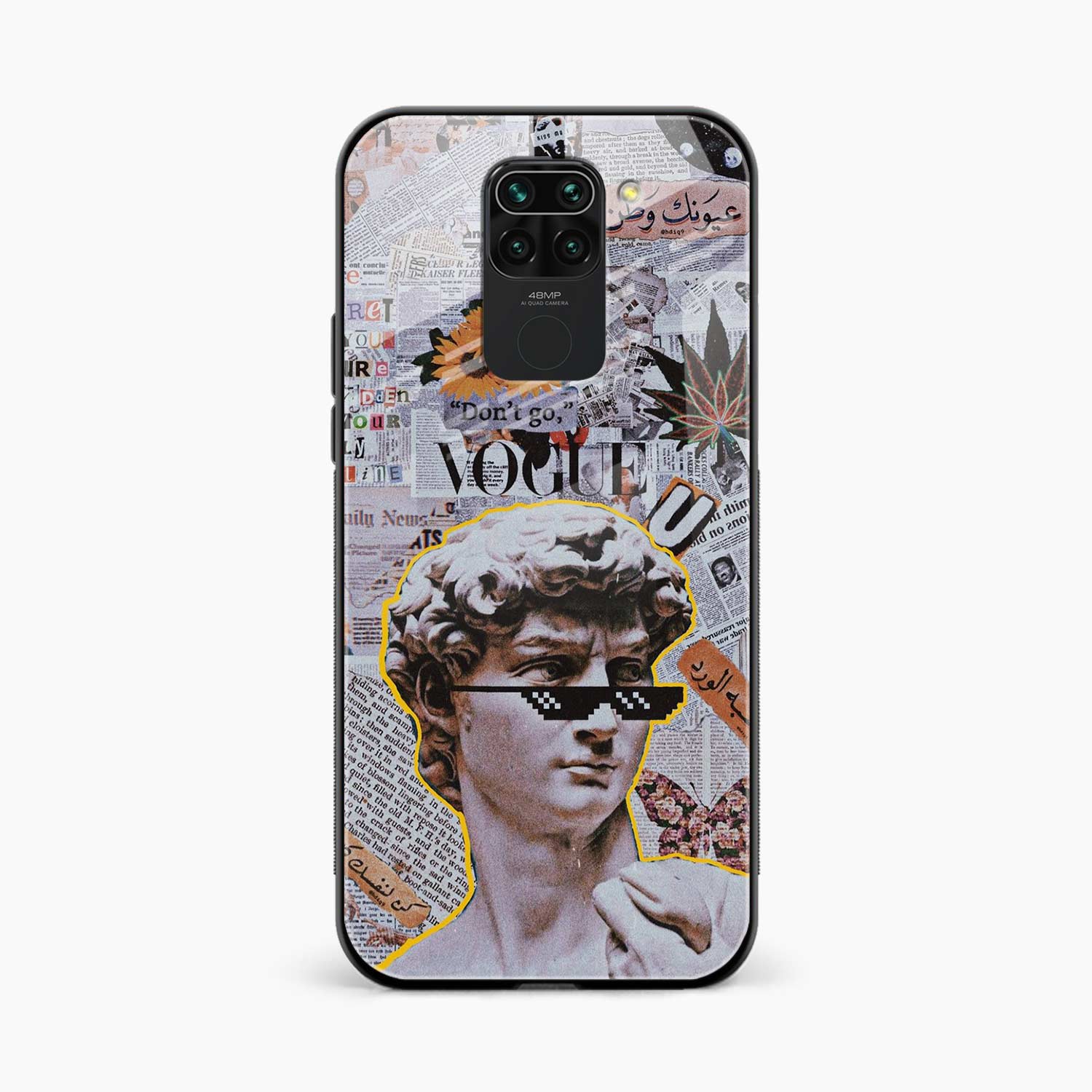 David Redmi Note 9 Back Cover