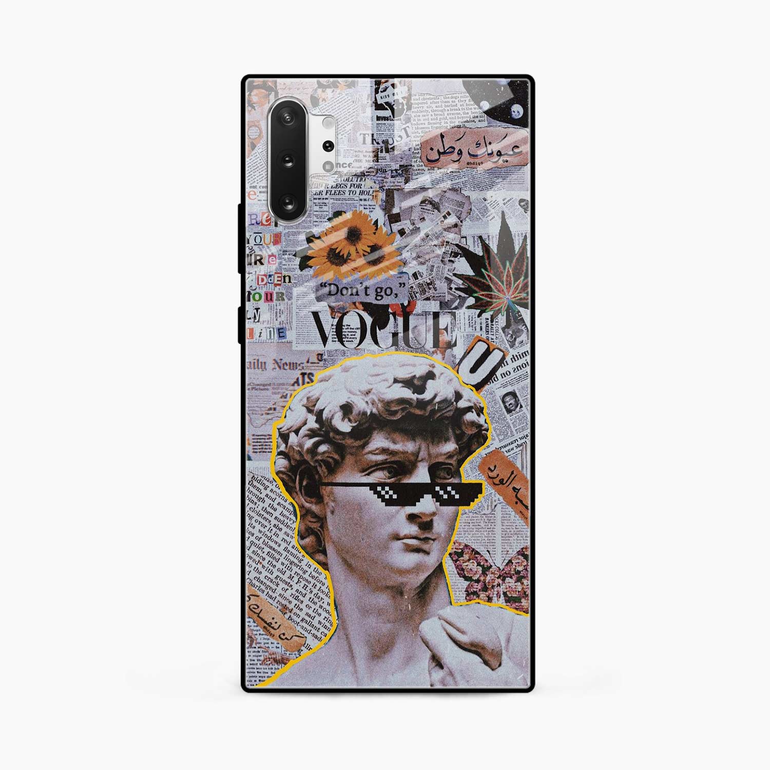 David Samsung Note 10 Plus Back Cover