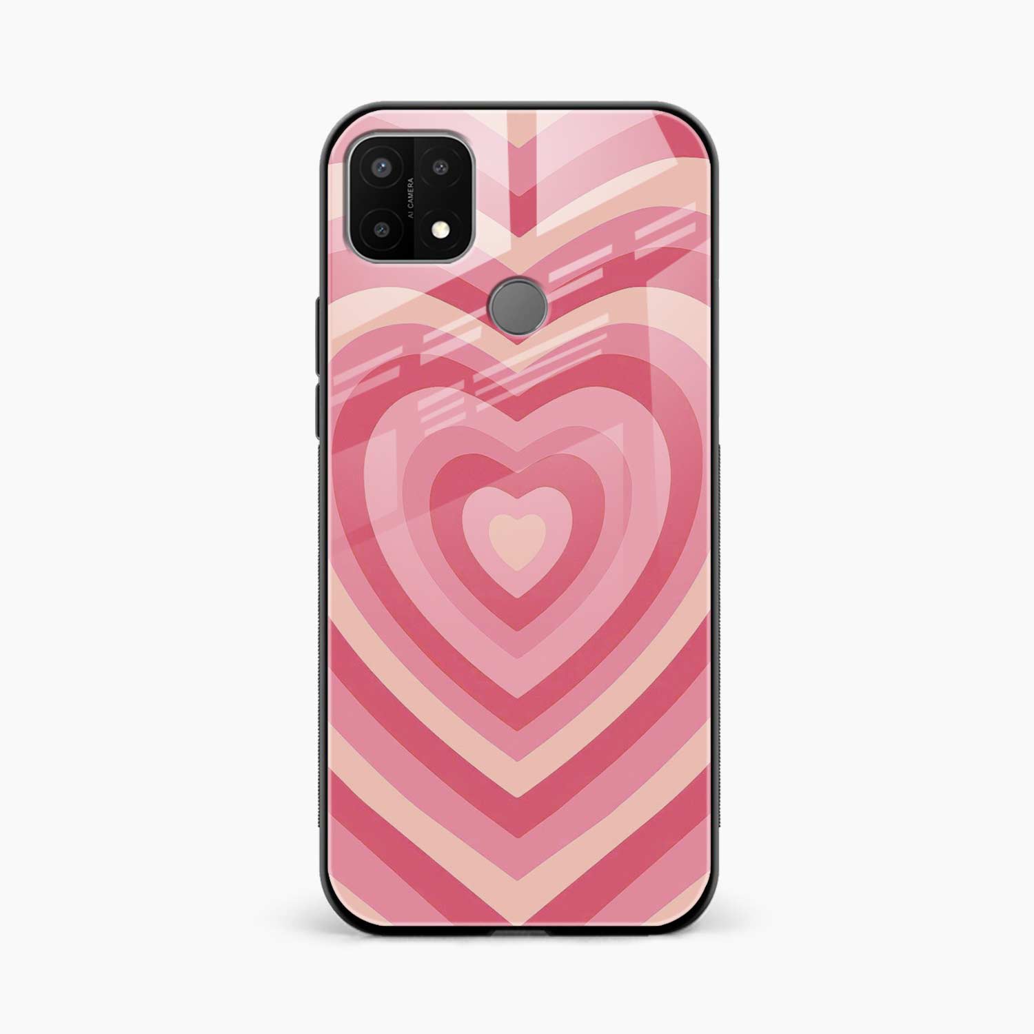 Heart Oppo A15 Back Cover