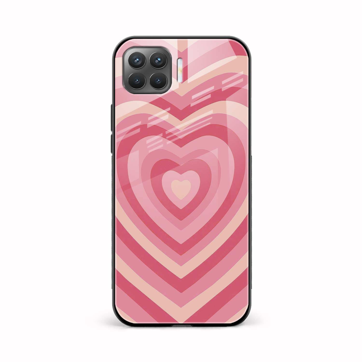 Heart Oppo F17 Back Cover
