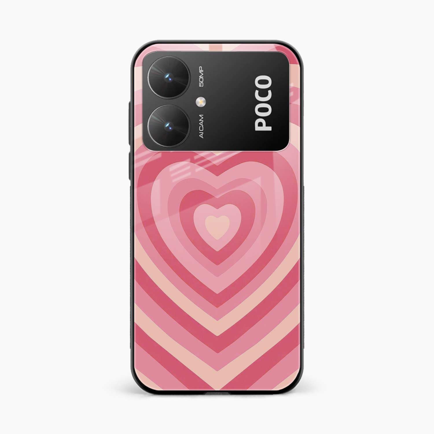 Heart Poco M6 5G Back Cover