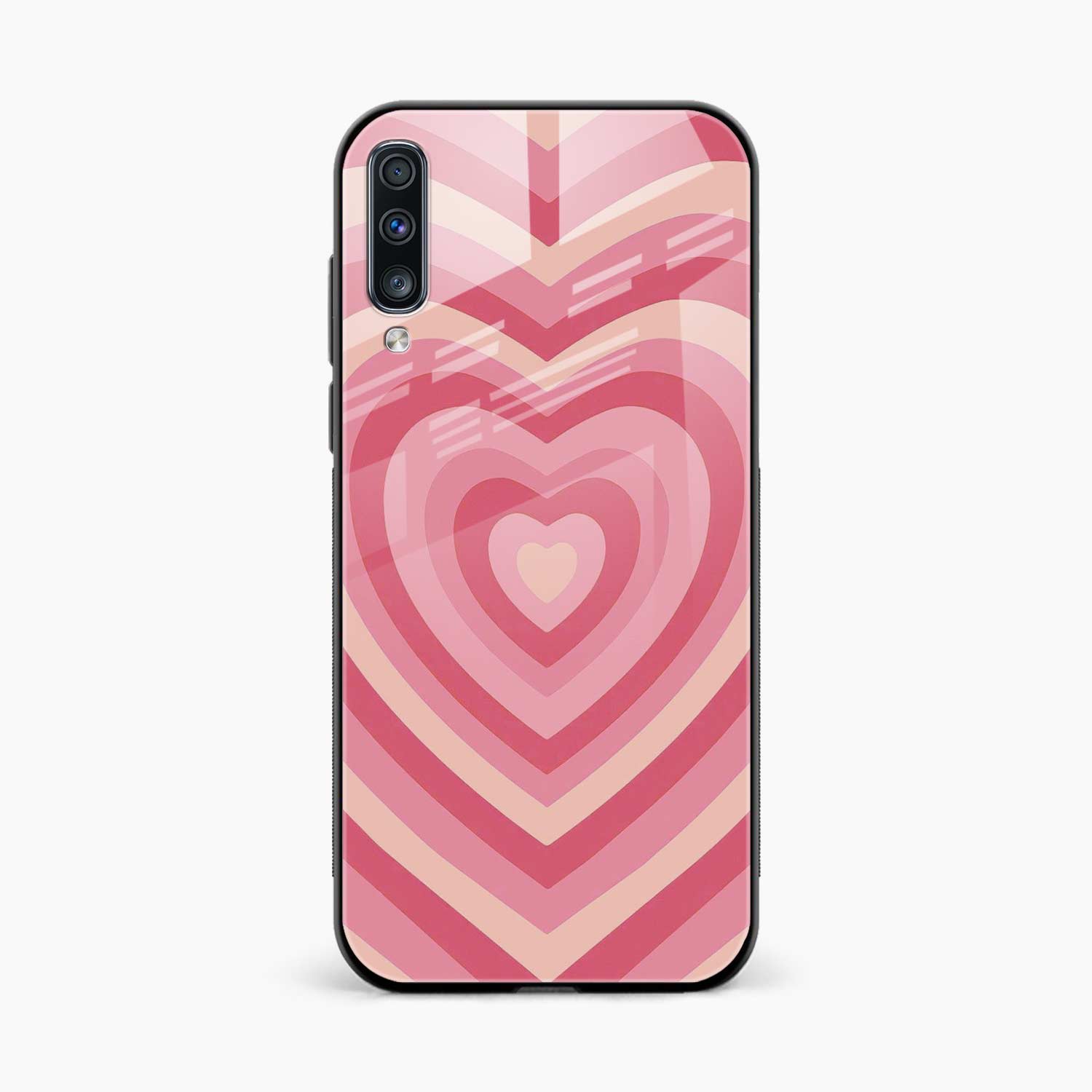 Heart Samsung A50s Back Cover