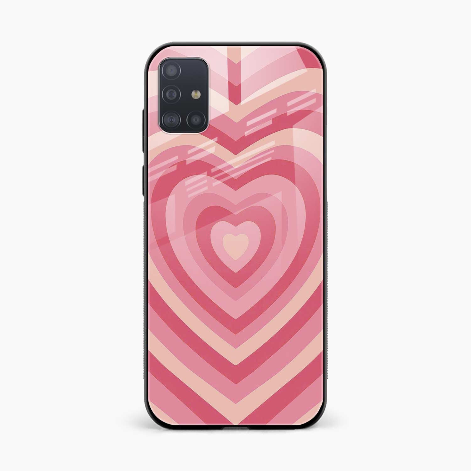 Heart Samsung A71 Back Cover