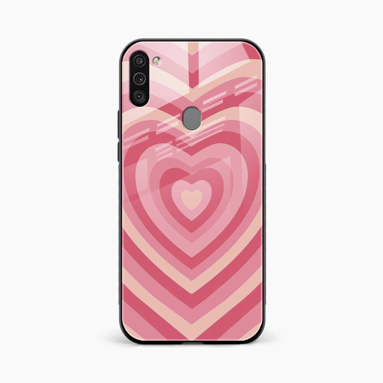 Heart Samsung M11 Back Cover