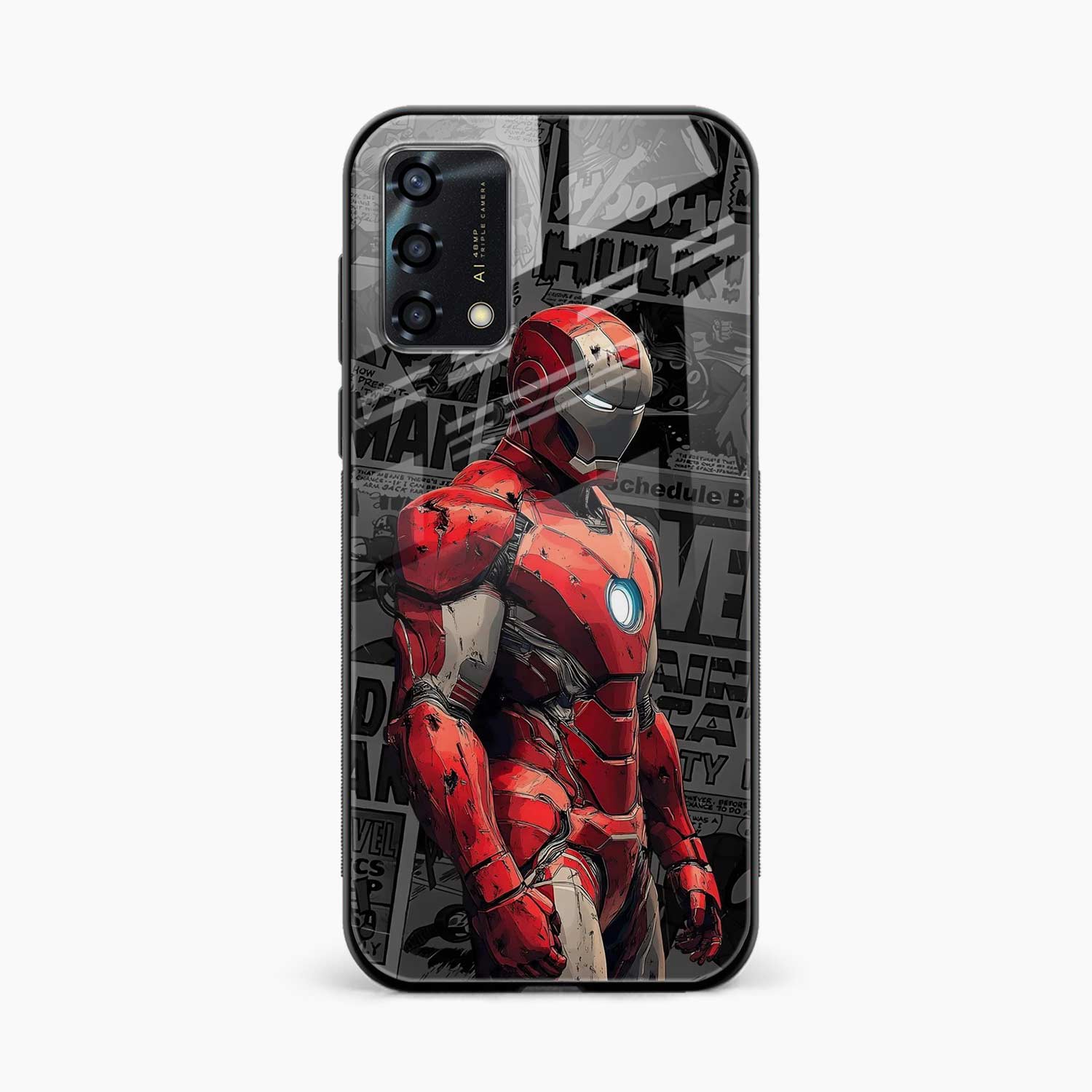 Iron Man Oppo F19s Back Cover