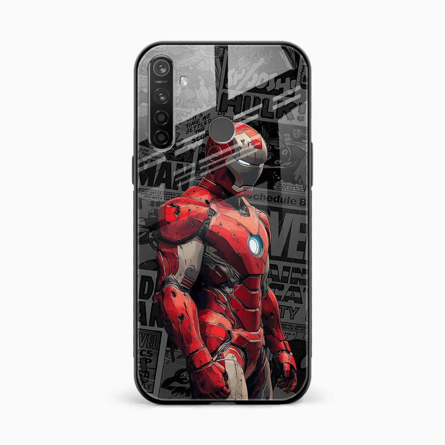 Iron Man Realme 5 Pro Back Cover